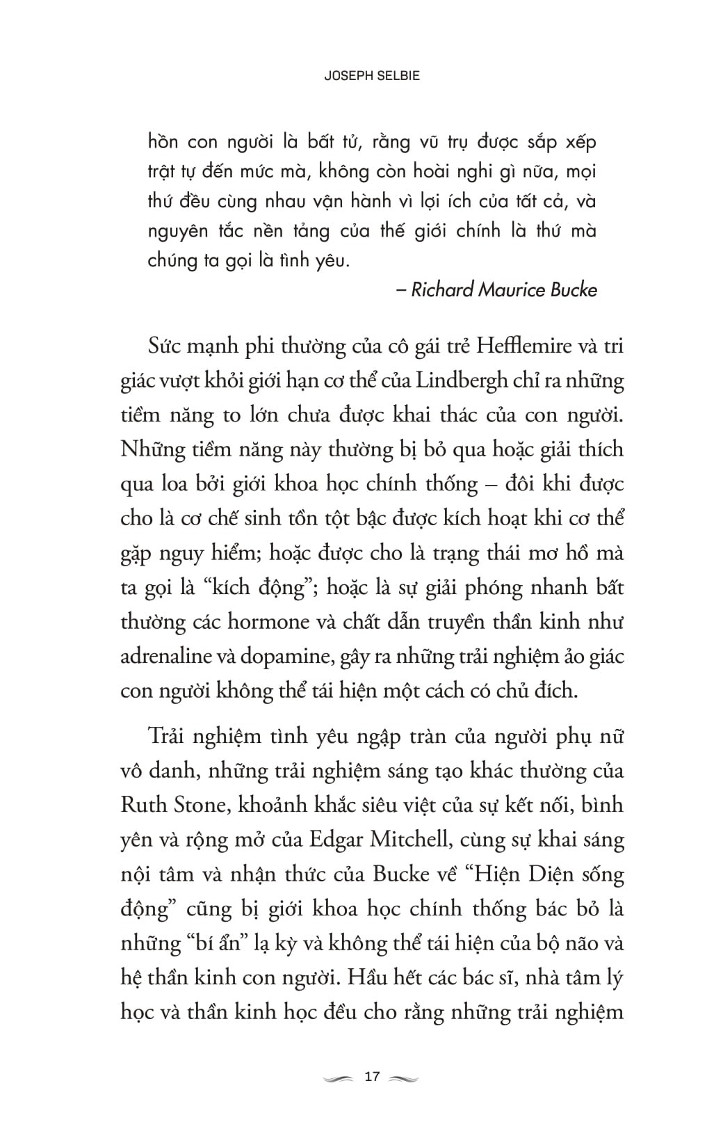 Nhận Thức - Tiềm Thức - Siêu Thức - Joseph Selbie