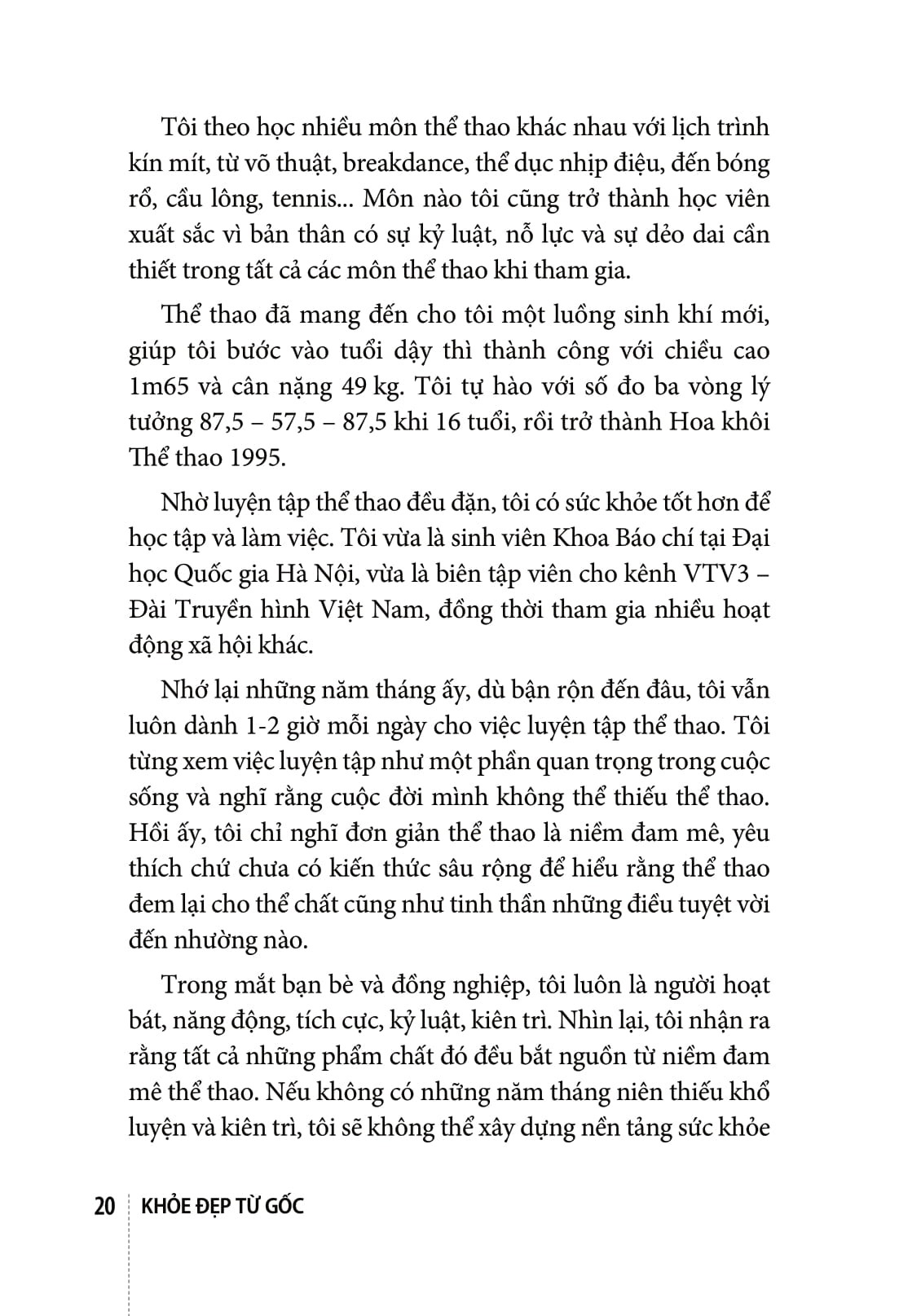 Khỏe Đẹp Từ Gốc - TS. Nguyễn Thu Hương