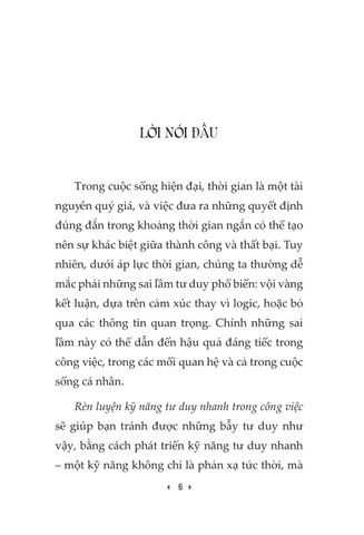 Rèn Luyện Kỹ Năng Tư Duy Nhanh Trong Công Việc - 1980Books 
