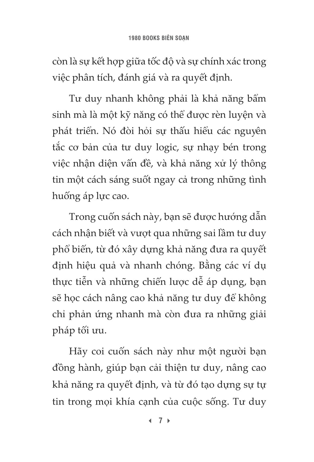 Rèn Luyện Kỹ Năng Tư Duy Nhanh Trong Công Việc - 1980Books