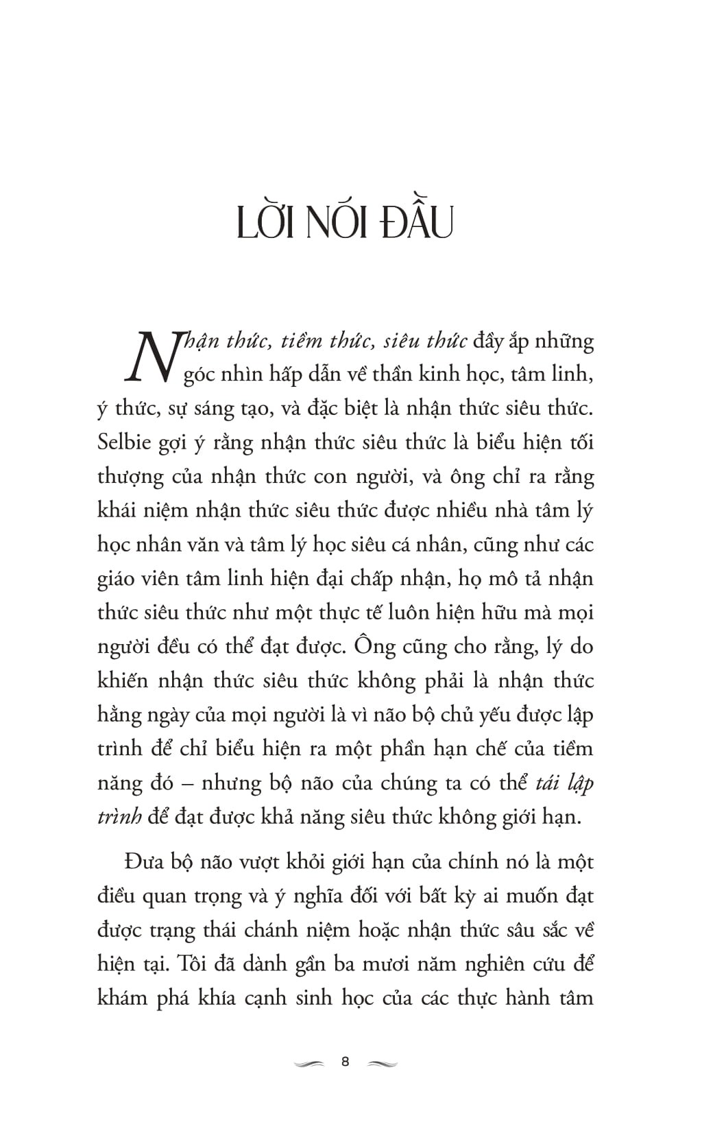 Nhận Thức - Tiềm Thức - Siêu Thức - Joseph Selbie