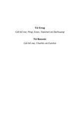 Những Cuộc Đối Đầu Thông Minh - 
Feng Zhu, Bonnie Yining Cao