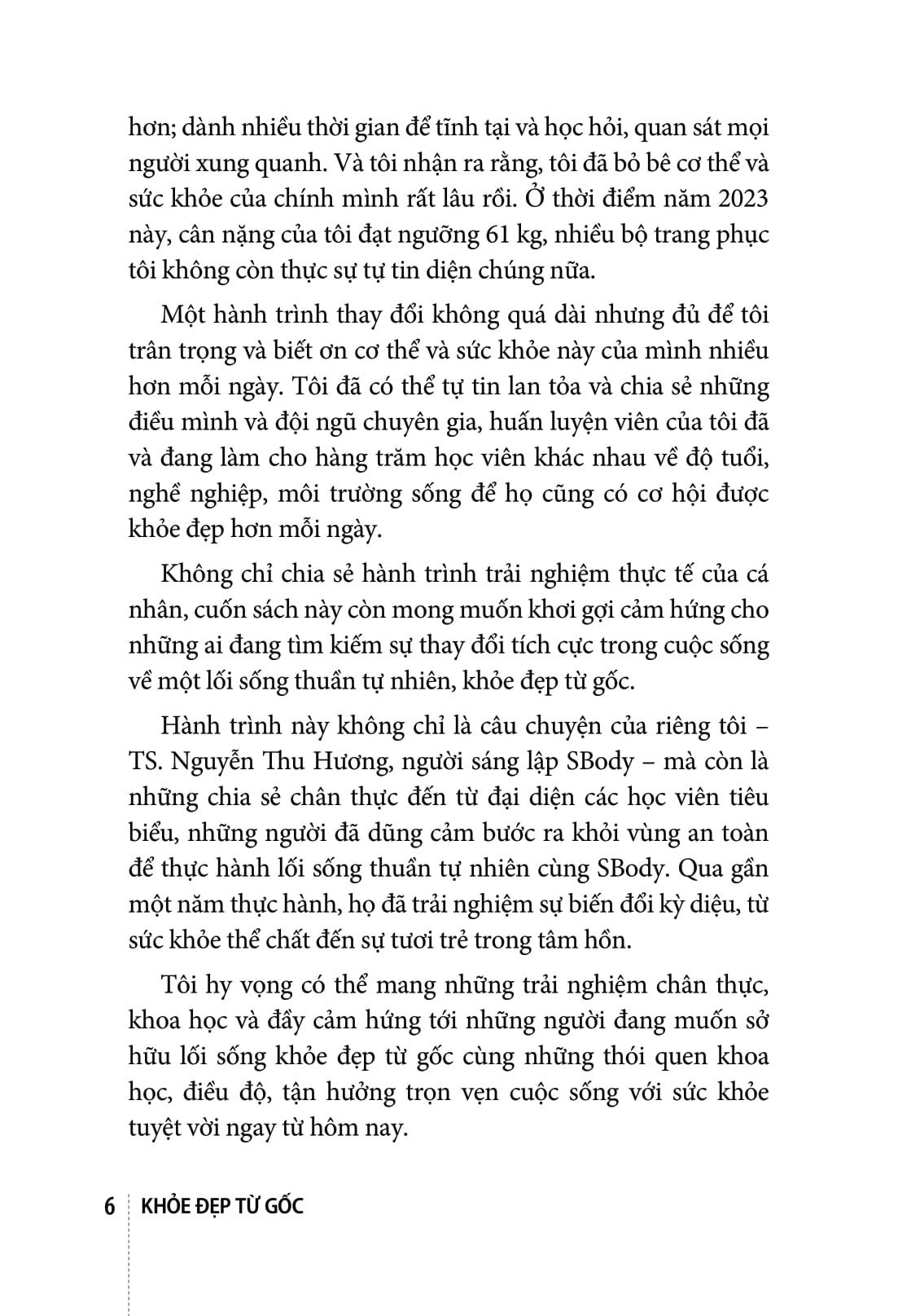 Khỏe Đẹp Từ Gốc - TS. Nguyễn Thu Hương