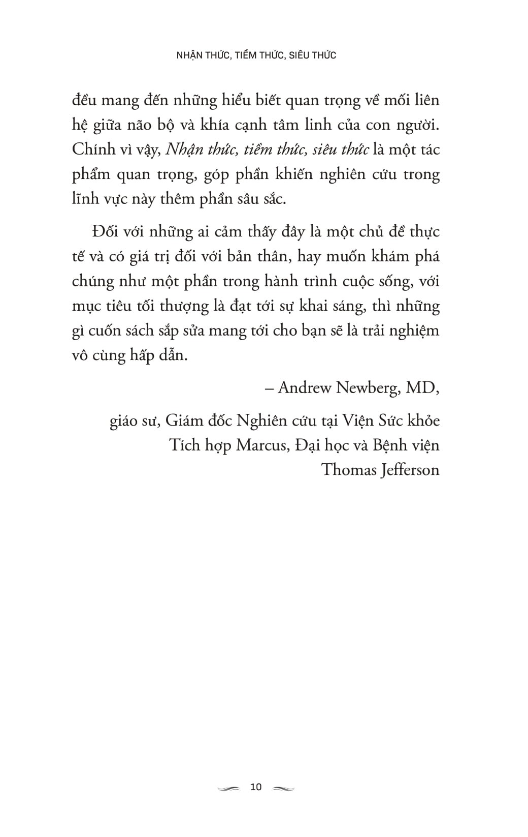 Nhận Thức - Tiềm Thức - Siêu Thức - Joseph Selbie