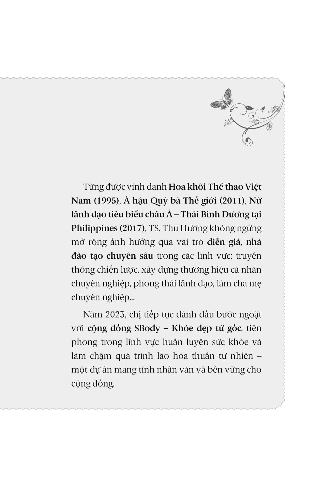 Khỏe Đẹp Từ Gốc - TS. Nguyễn Thu Hương