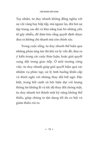  Rèn Luyện Kỹ Năng Tư Duy Nhanh Trong Công Việc - 1980Books 