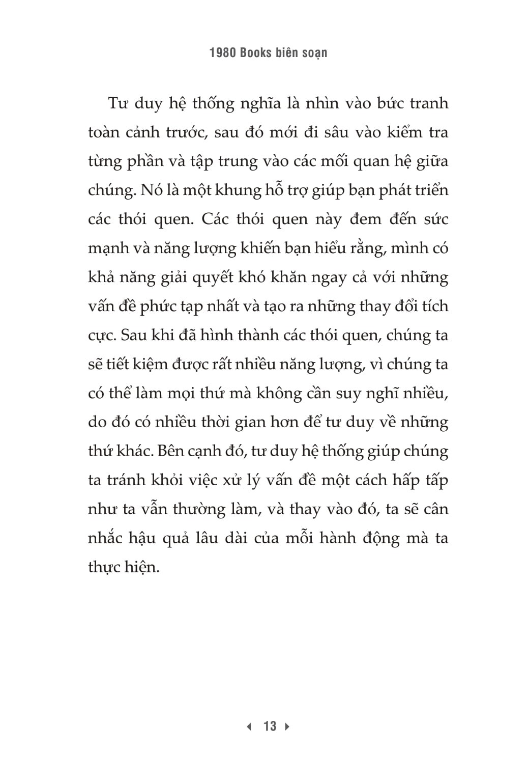 Ứng Dụng Tư Duy Hệ Thống Trong Công Việc - 1980Books