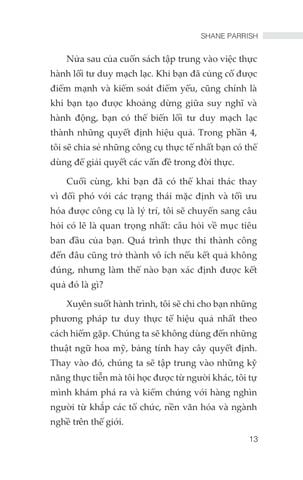  Kỹ Năng Tư Duy Mạch Lạc - Shane Parrish 