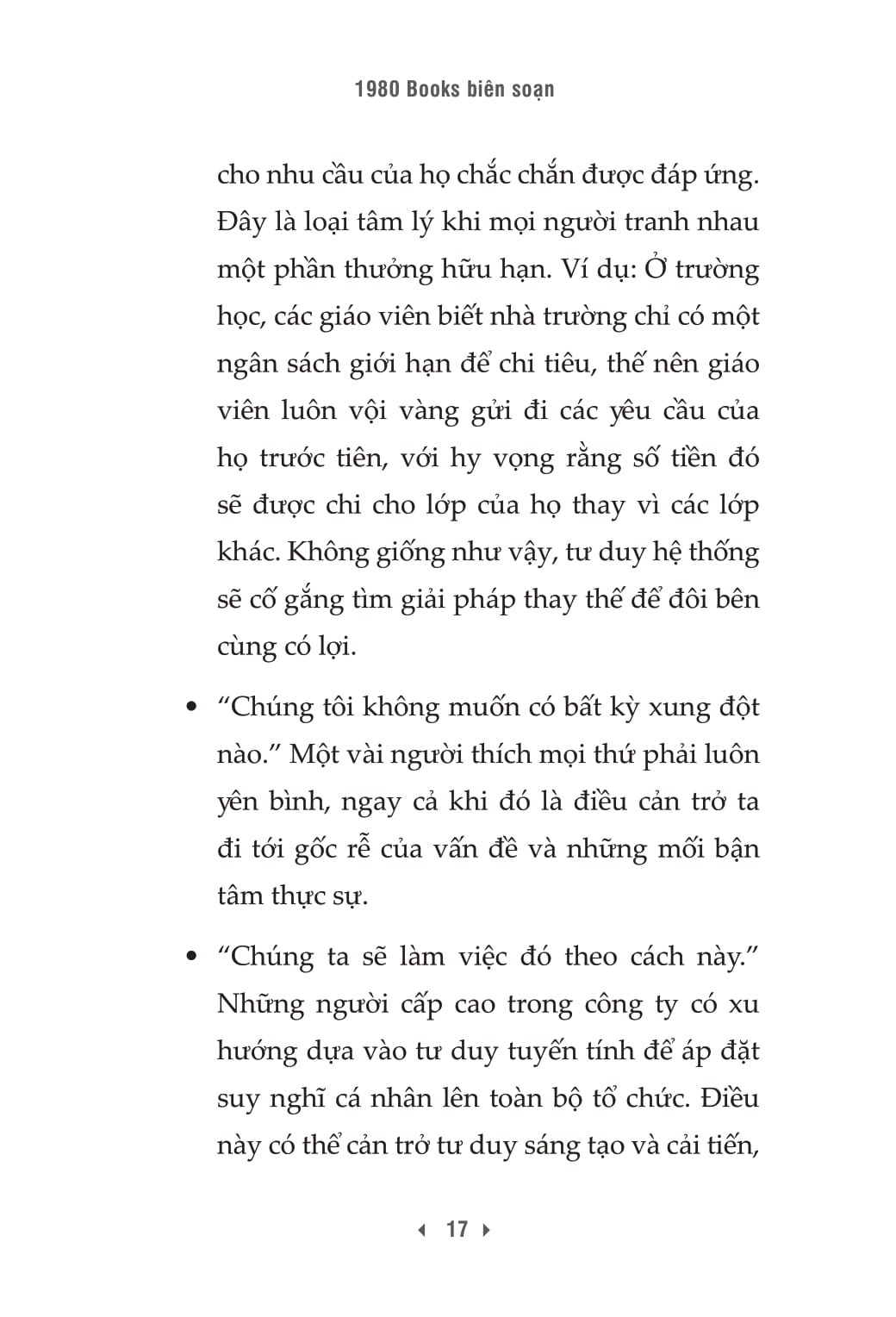 Ứng Dụng Tư Duy Hệ Thống Trong Công Việc - 1980Books