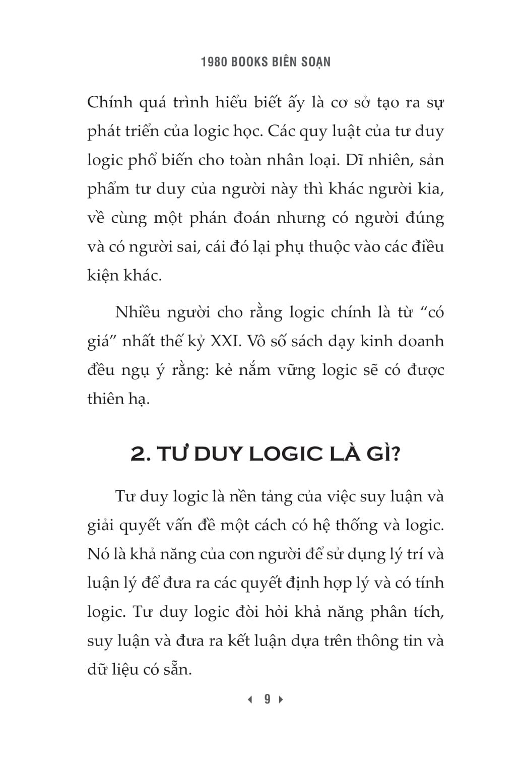 Kỹ Năng Tư Duy Logic (2025) - 1980Books