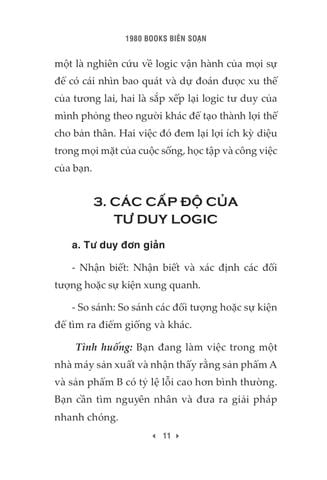  Kỹ Năng Tư Duy Logic (2025) - 1980Books 
