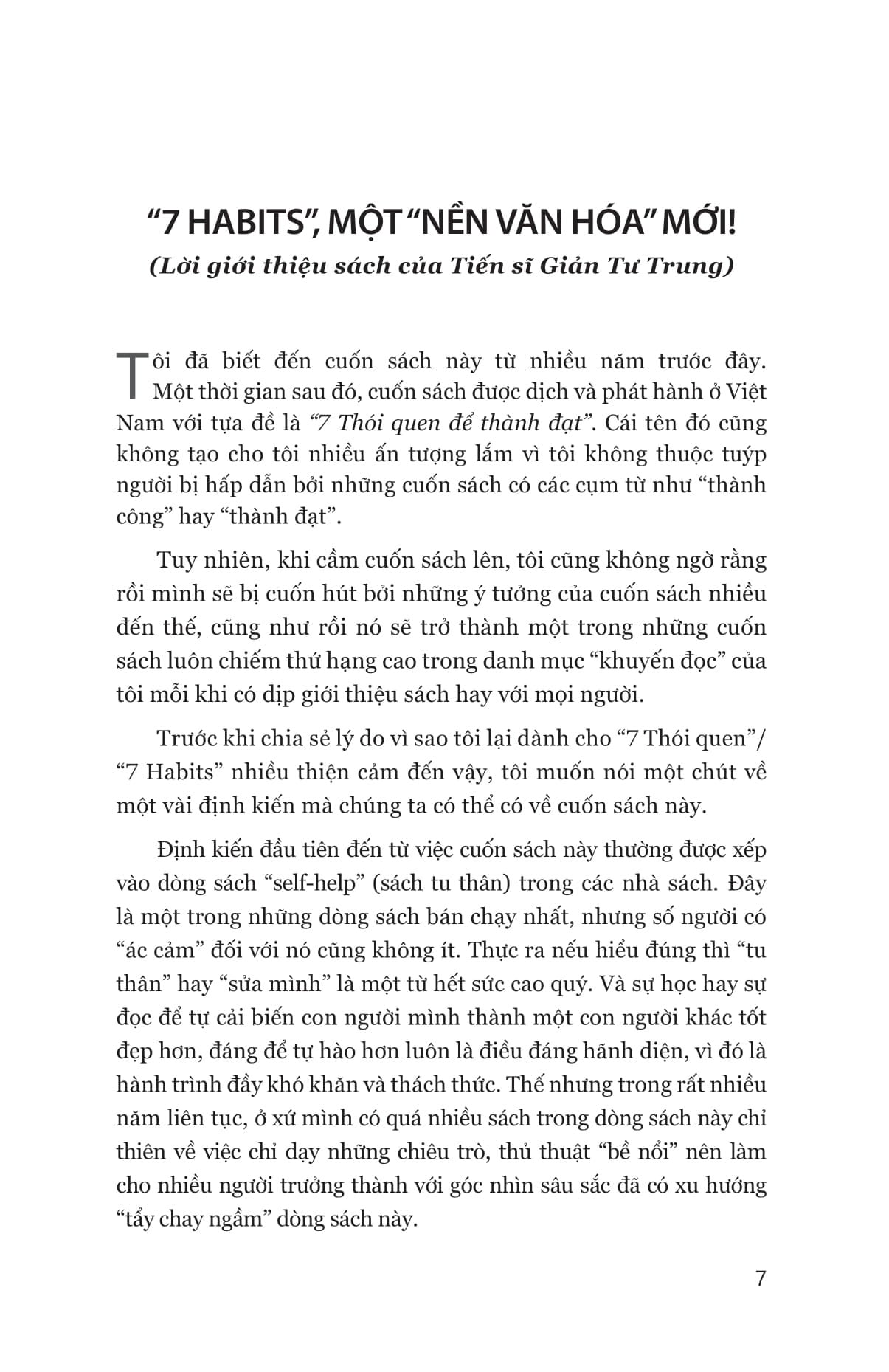 7 Thói Quen Hiệu Quả - The 7 Habits Of Highly Effective People - Stephen R. Covey