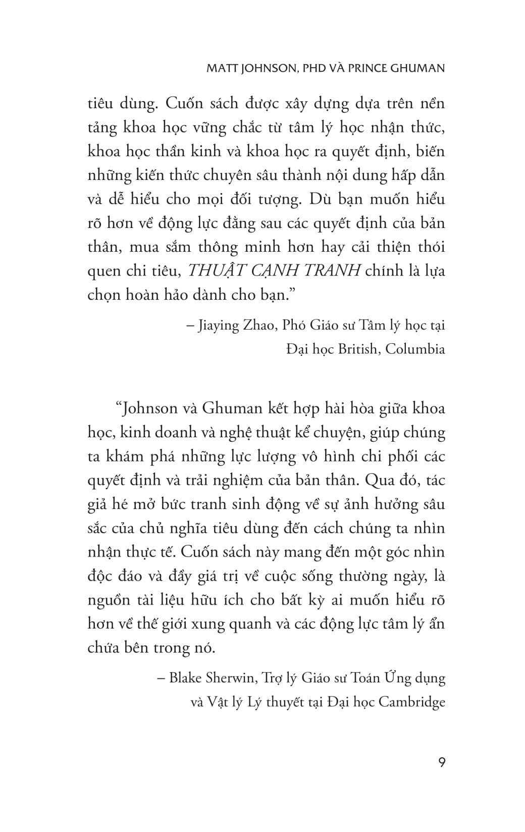 Thuật Cạnh Tranh - Matt Johnson, PhD & Prince Ghuman