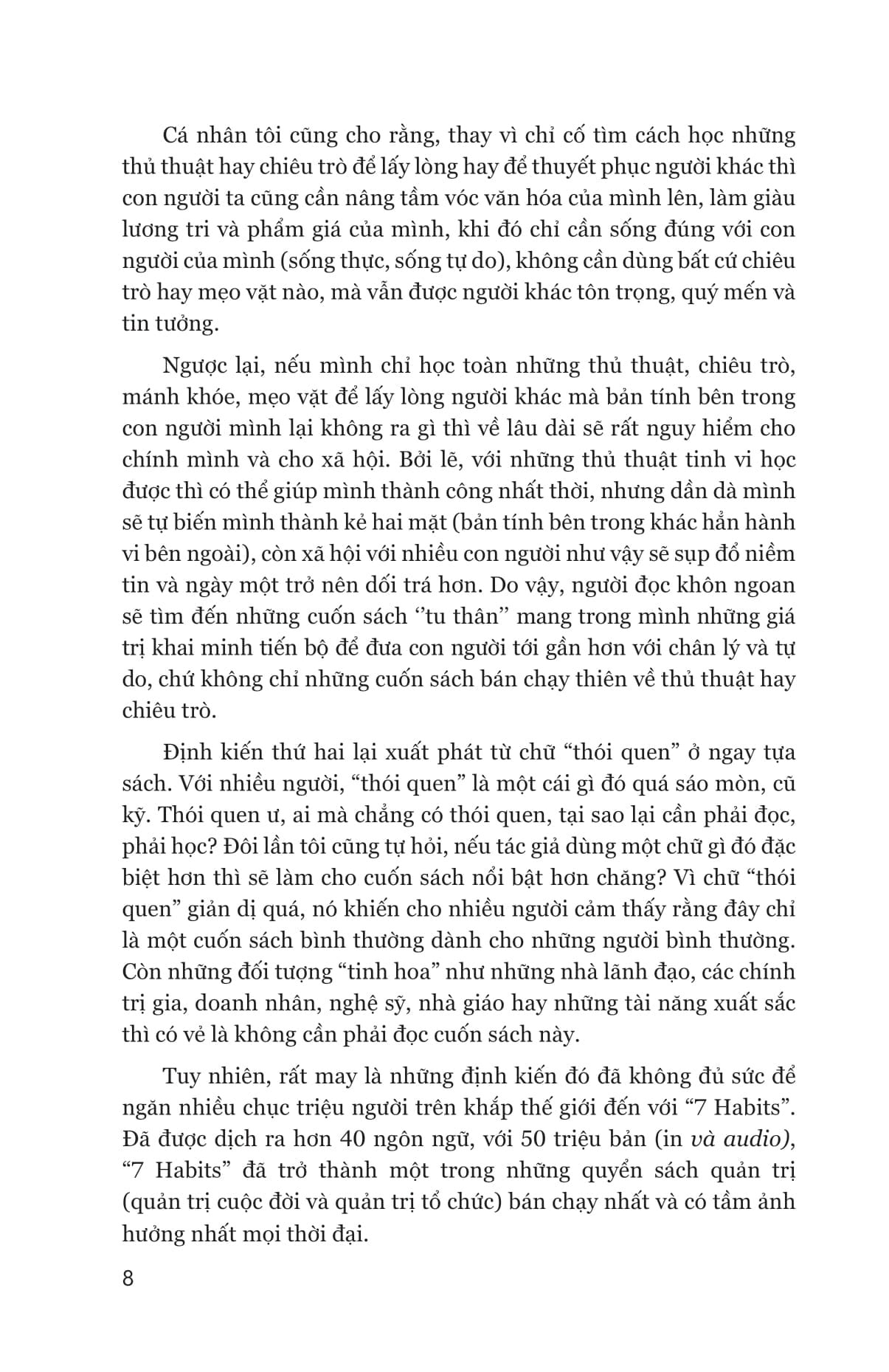 7 Thói Quen Hiệu Quả - The 7 Habits Of Highly Effective People - Stephen R. Covey