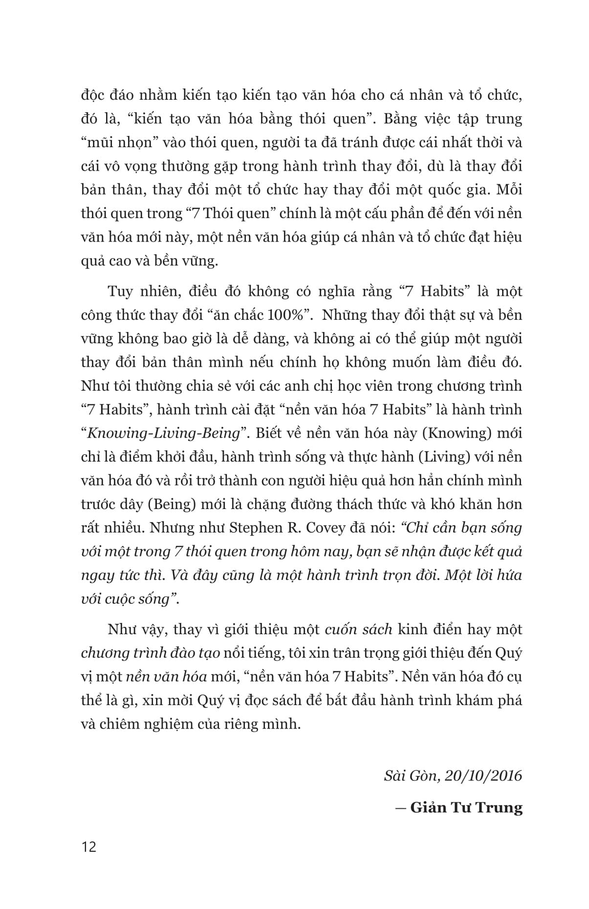 7 Thói Quen Hiệu Quả - The 7 Habits Of Highly Effective People - Stephen R. Covey