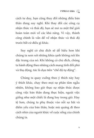  Rèn Tâm Thành Trí - Luyện Trí Thành Nhân - Patrick King 