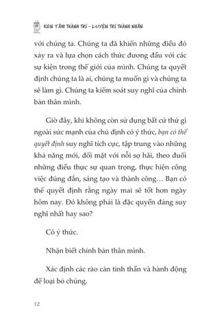  Rèn Tâm Thành Trí - Luyện Trí Thành Nhân - Patrick King 