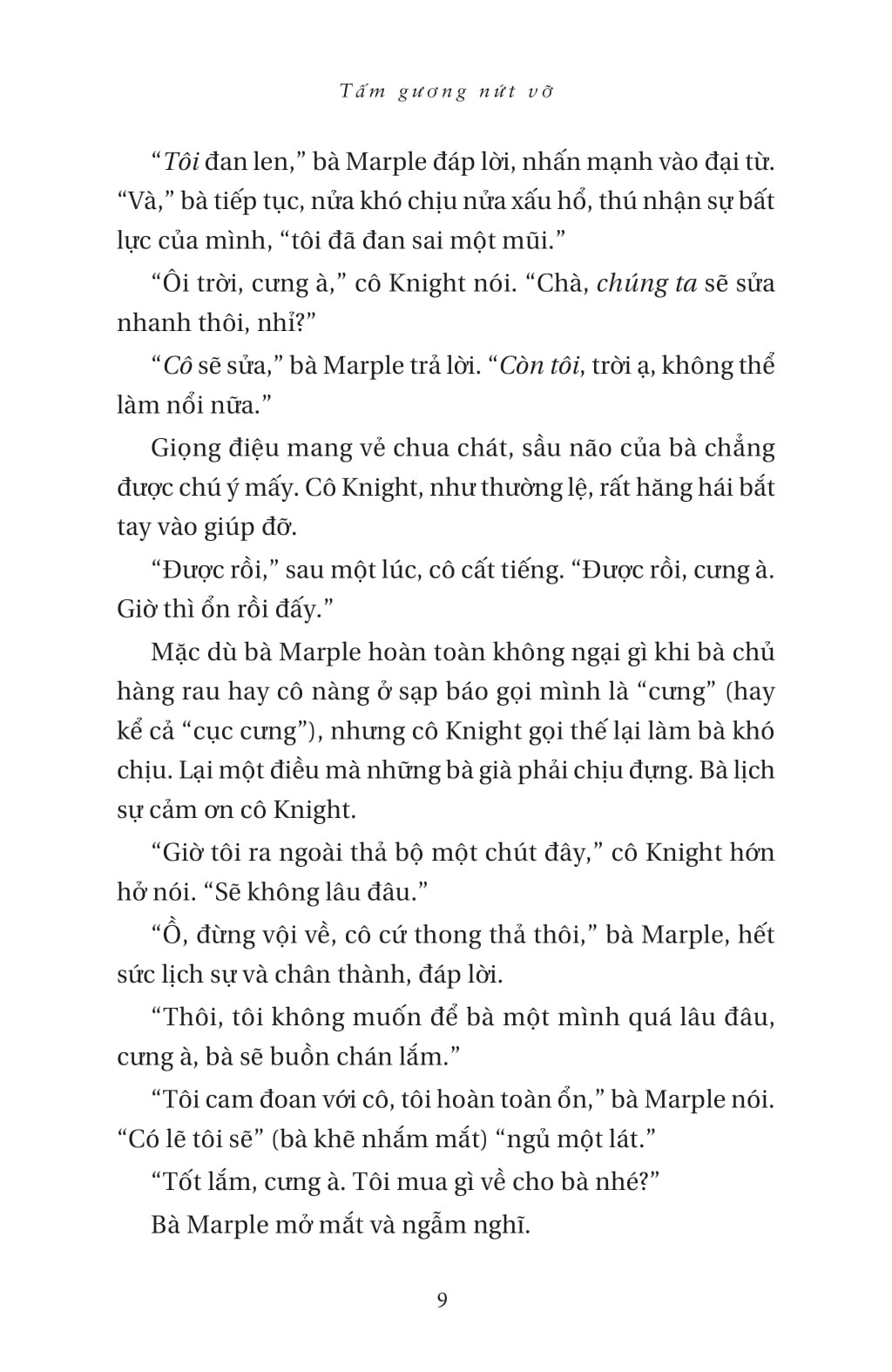 Tấm Gương Nứt Vỡ - 
Agatha Christie