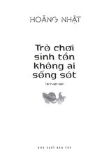 Trò Chơi Sinh Tồn Không Ai Sống Sót - 
Hoàng Nhật