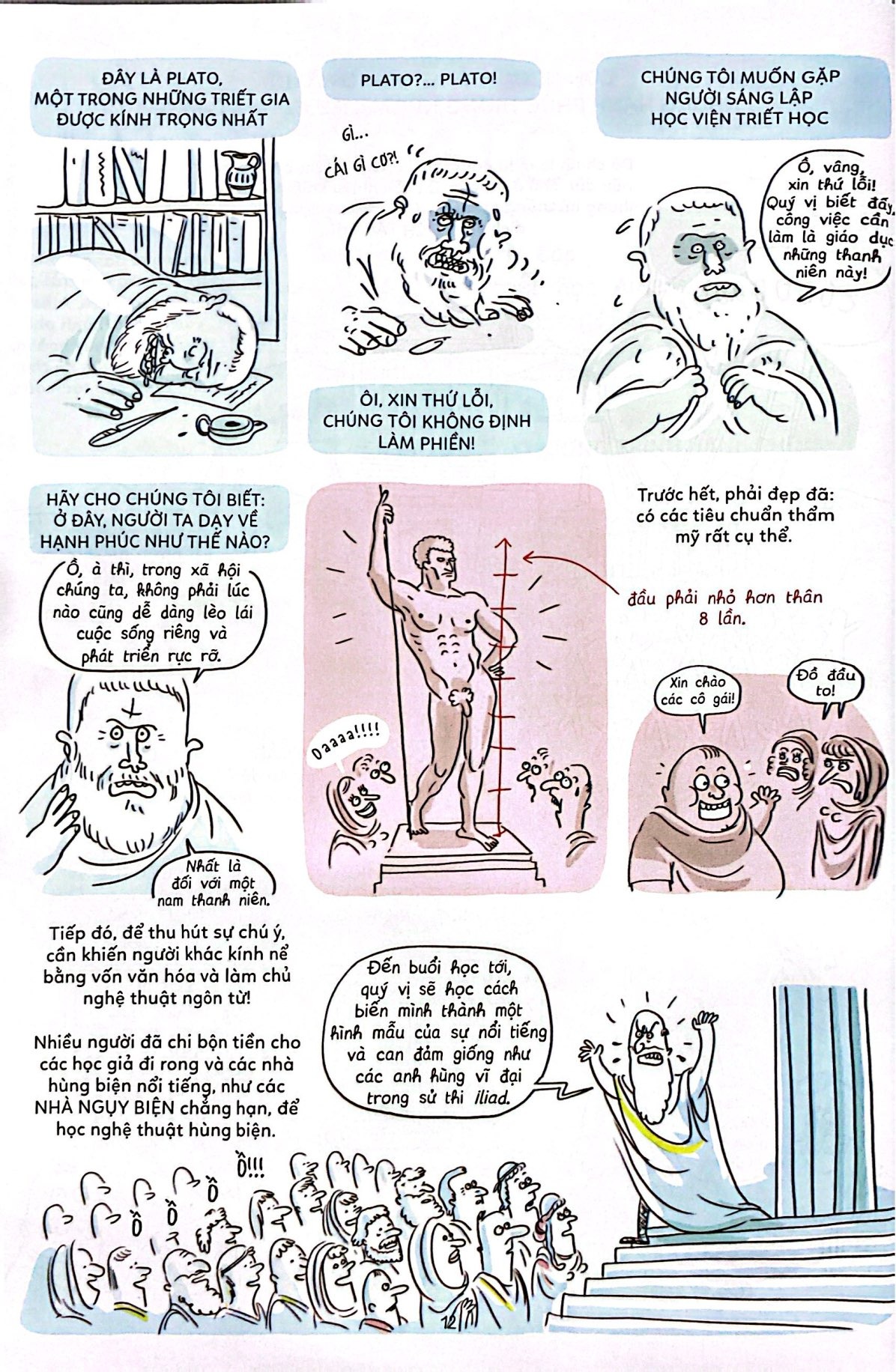 Philocomix - Tập 1 - Các Triết Gia Vĩ Đại Nói Gì Về Hạnh Phúc - 
Jean-Philippe Thivet - Jerome Vermer - Anne-Lise Combeaud