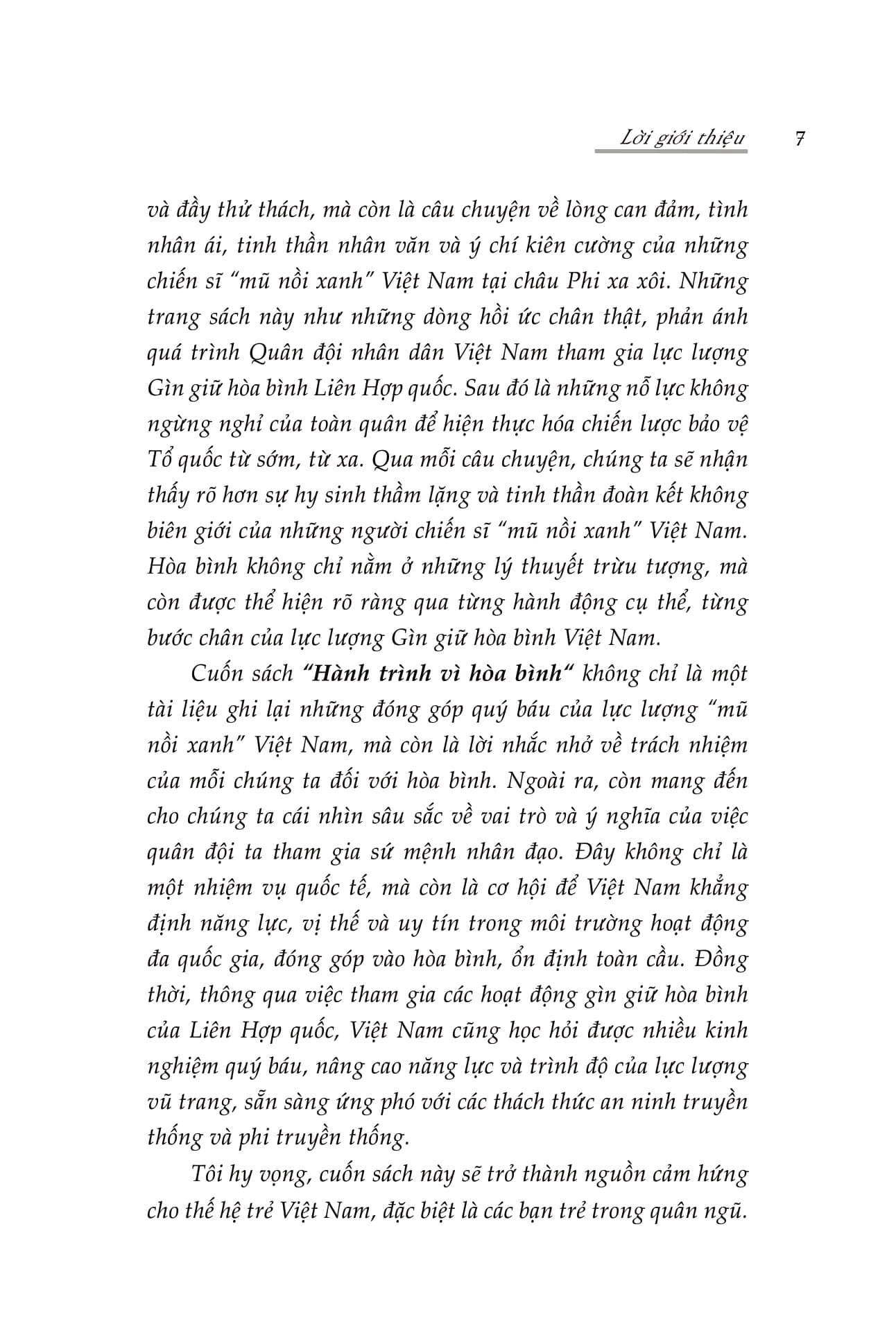 Hành Trình Vì Hòa Bình - Nguyễn Chí Vịnh