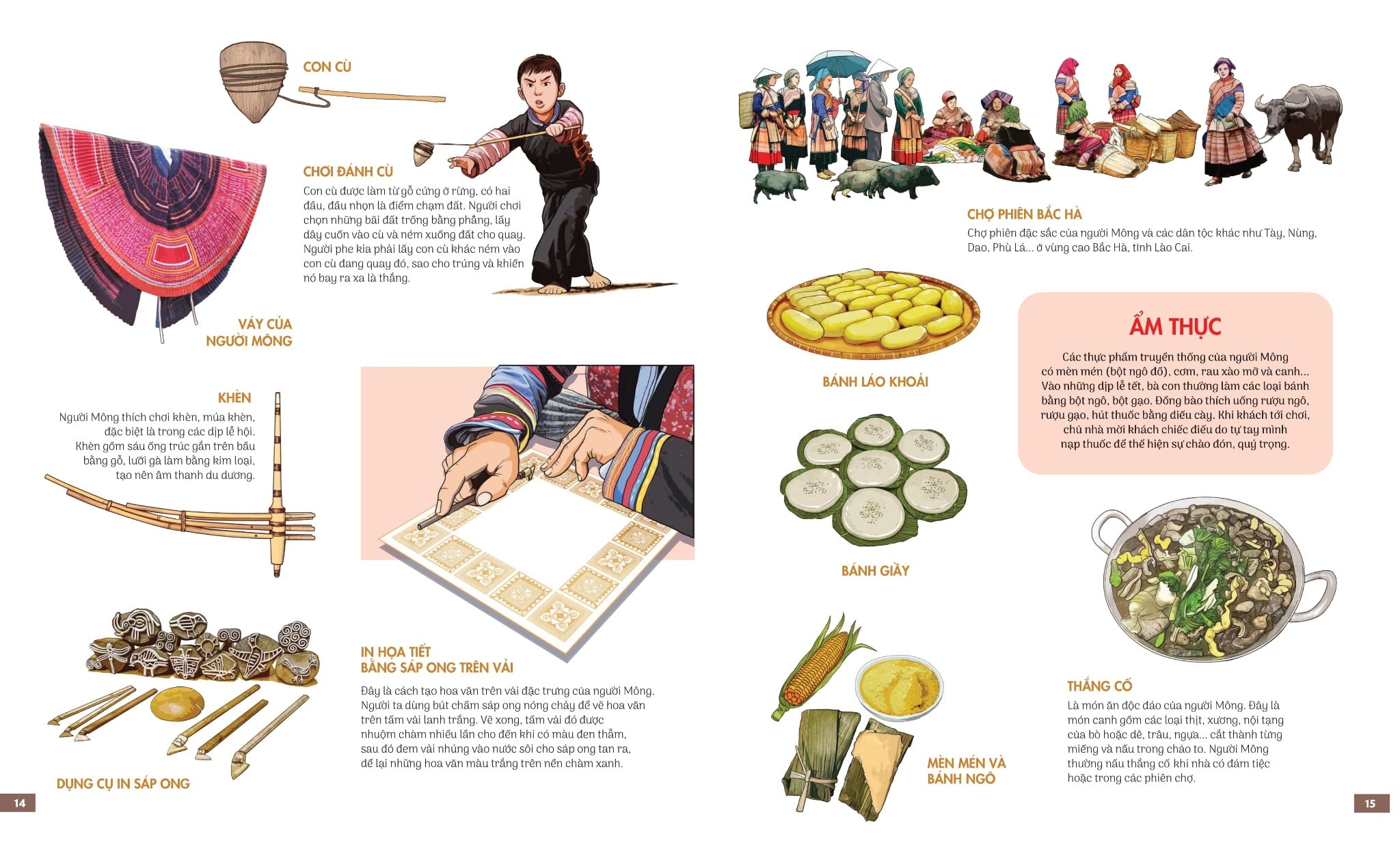 Combo 2 Quyển Atlas Việt Nam ( Chung Một Ngôi Nhà + Đất Nước Gấm Hoa ) - Võ Thị Mai Chi, Hồ Quốc Cường