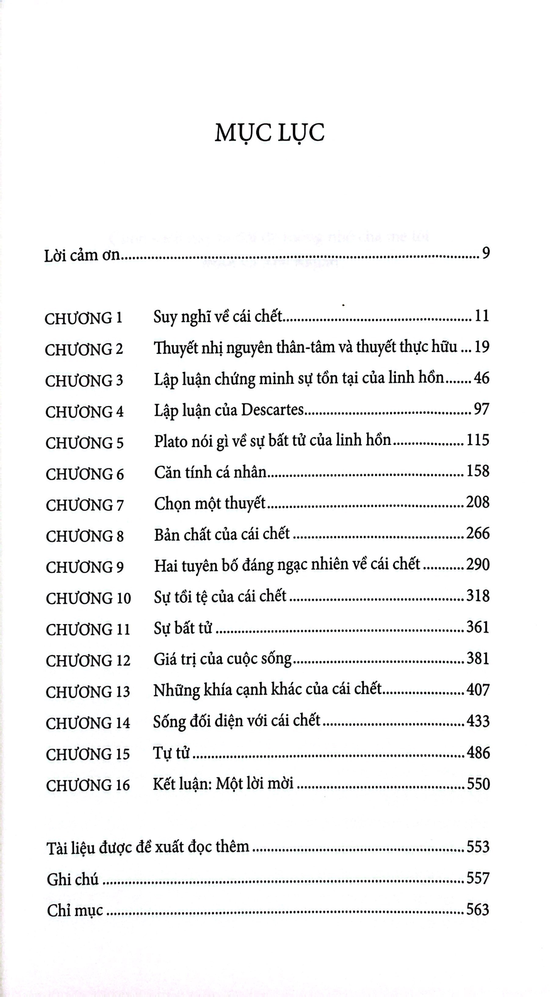 Triết Học Về Cái Chết - Shelly Kagan