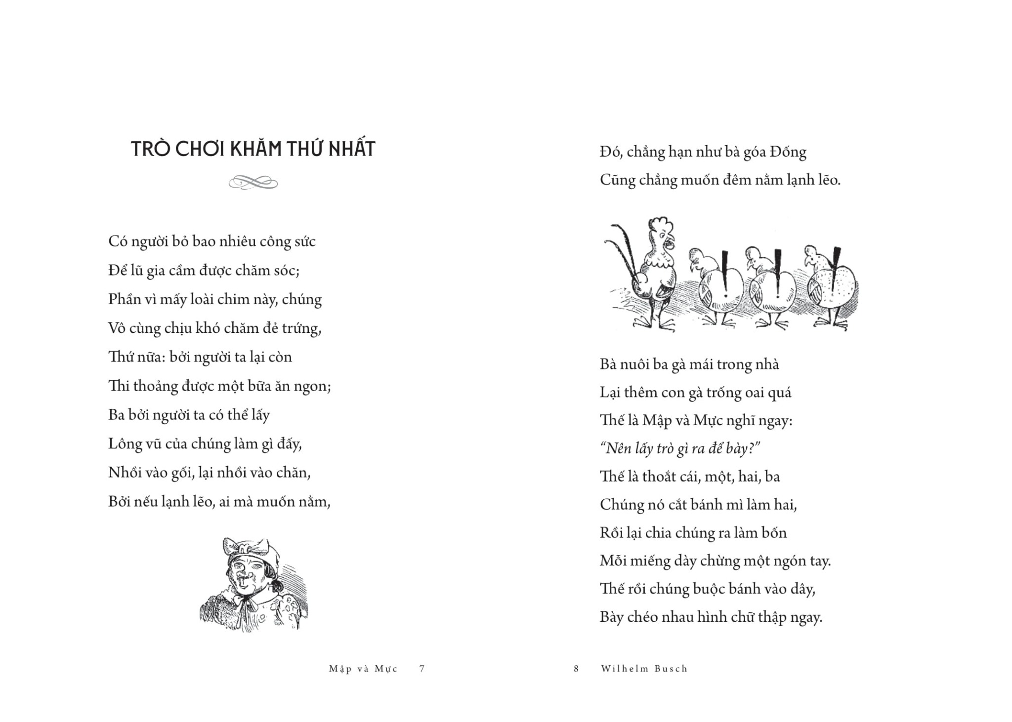 Tác Phẩm Chọn Lọc - Văn Học Đức - Mập Và Mực - Chuyện Hai Thằng Oái Oăm Cùng Bảy Trò Chơi Khăm - Wilhelm Busch