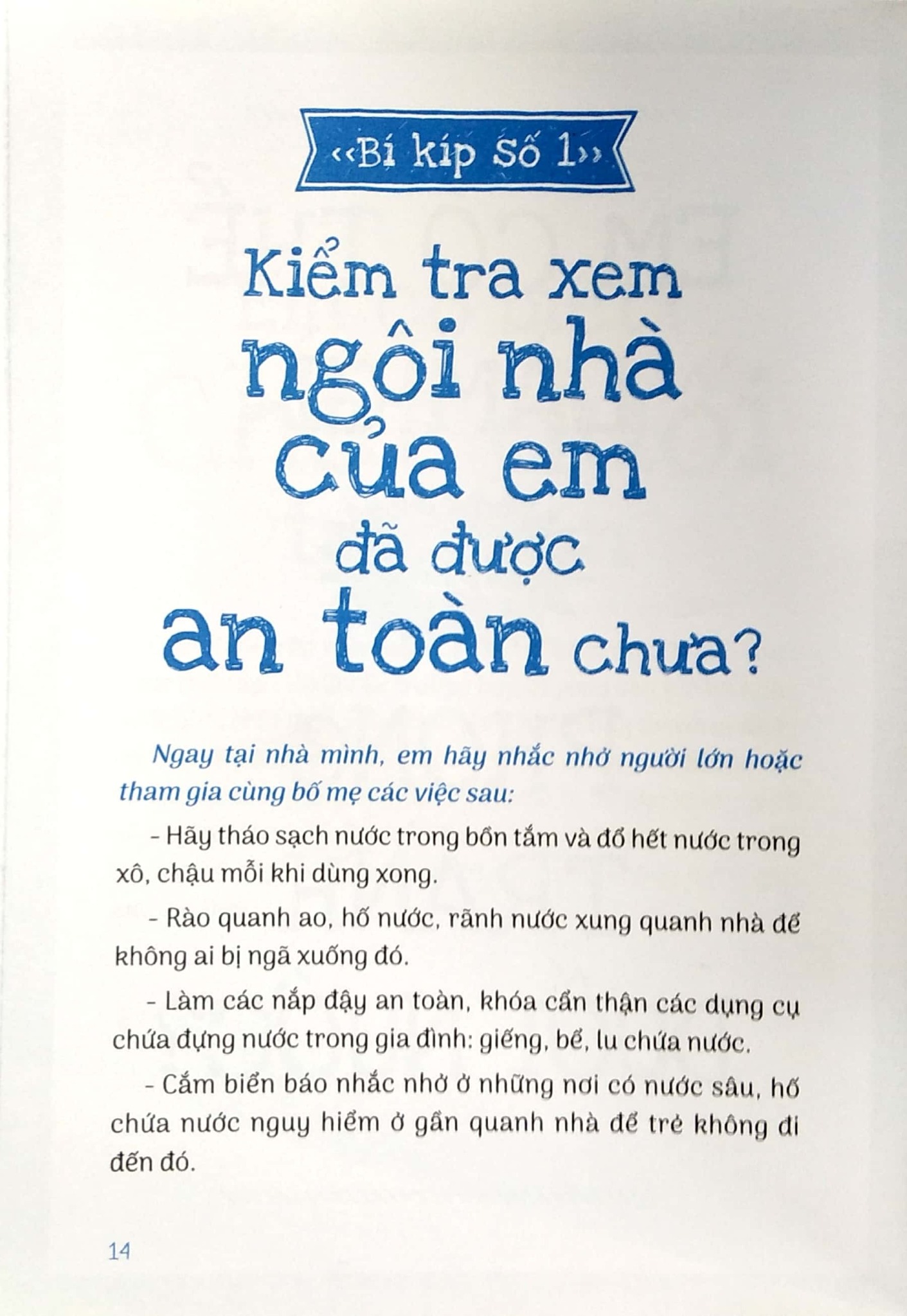 15 Bí Kíp Giúp Tớ An Toàn - Cẩm Nang Phòng Tránh Đuối Nước - Ths. Bs. Nguyễn Trọng An
