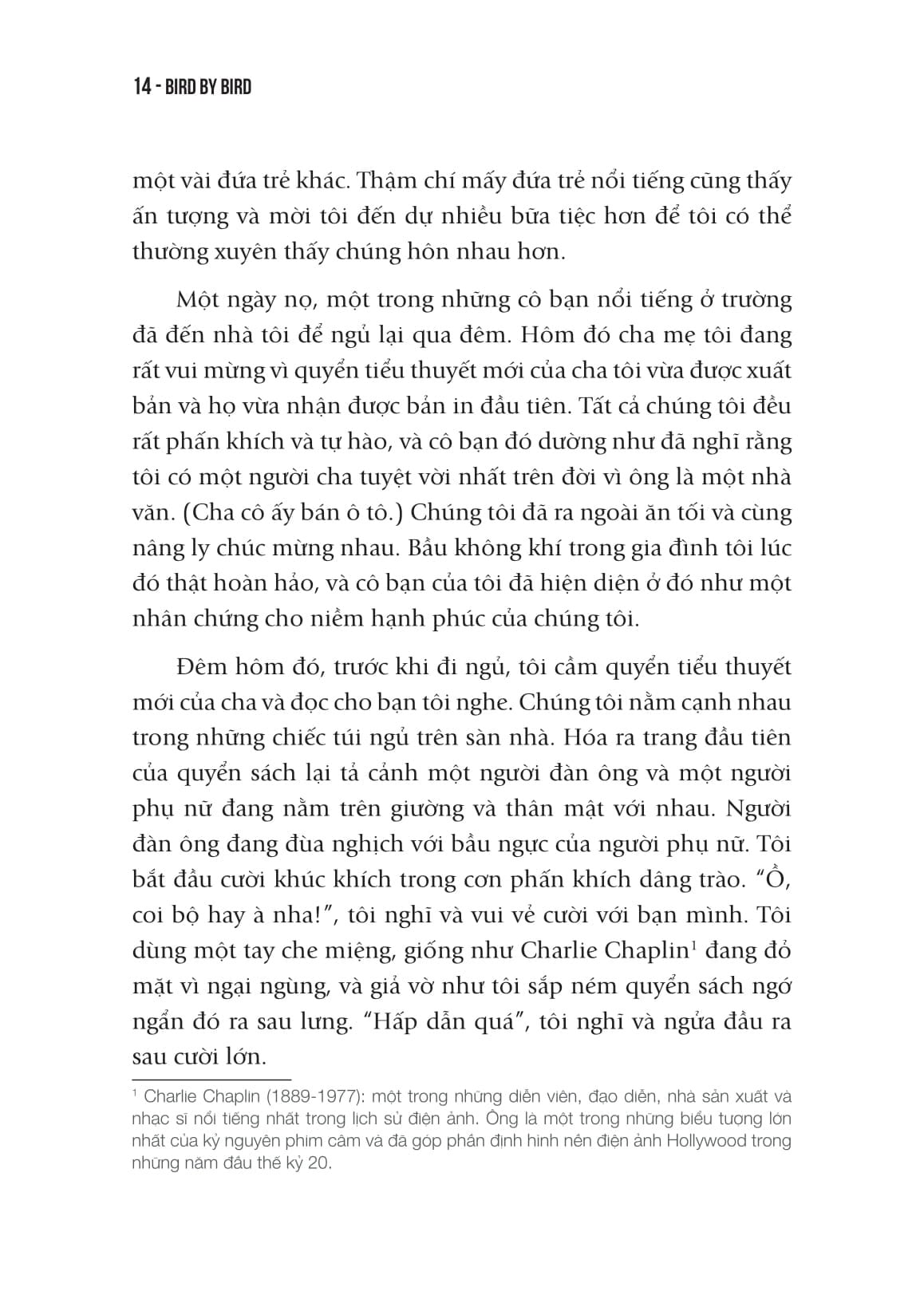 Viết Và Sống - Bird By Bird - Những Chia Sẻ Thiết Thực Về Cách Viết Và Cách Sống                                                                       - Anne Lamott