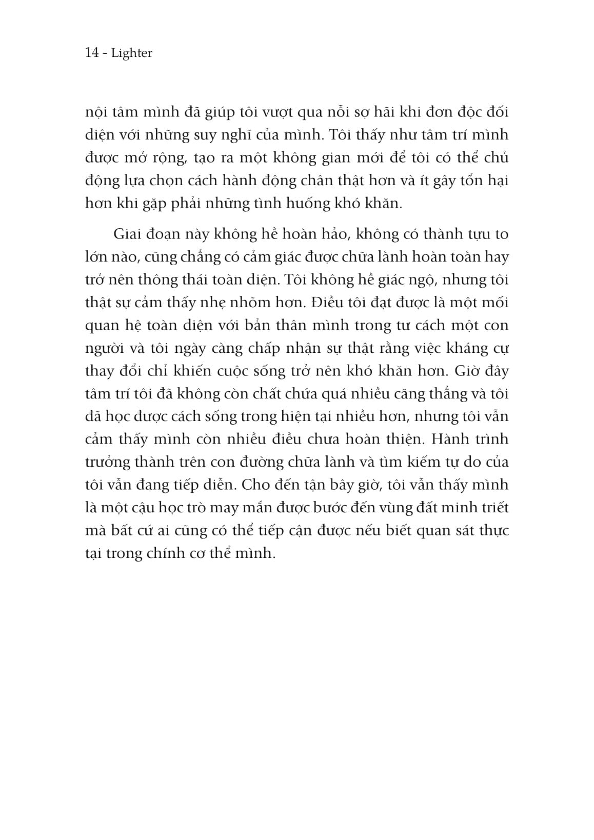 Nhẹ Nhàng Mà Sống - Lighter - Yung Pueblo