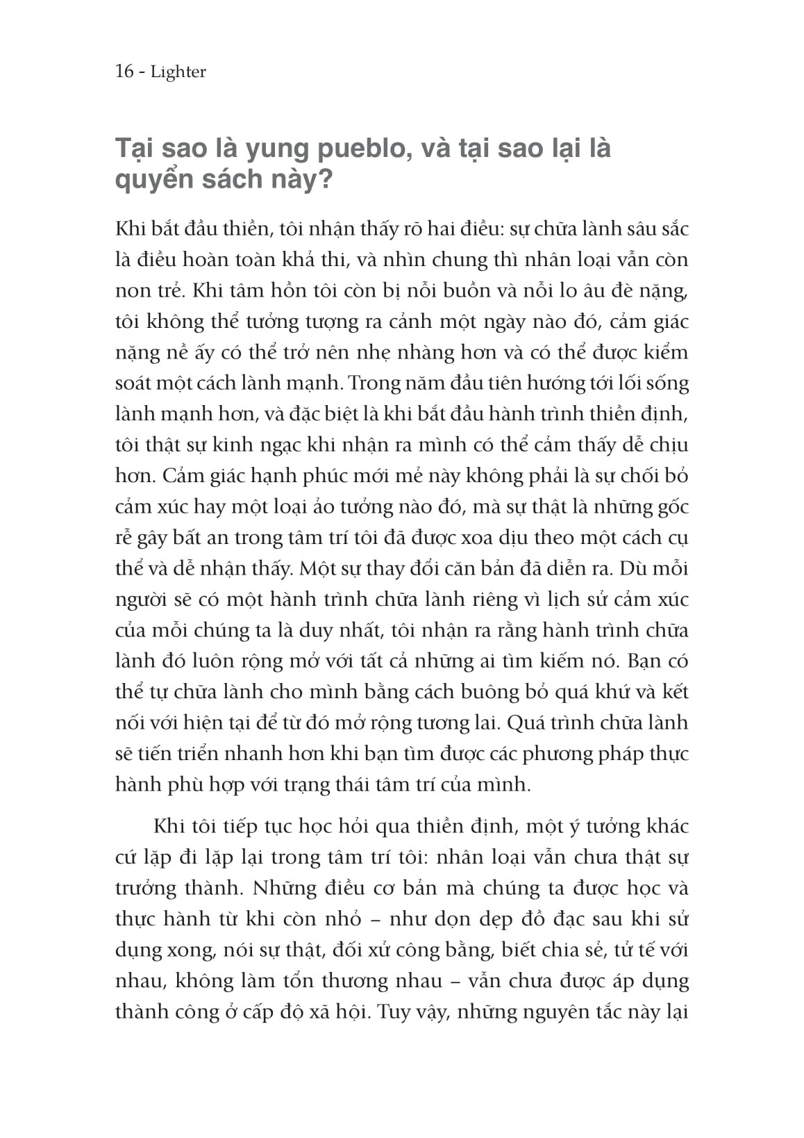 Nhẹ Nhàng Mà Sống - Lighter - Yung Pueblo
