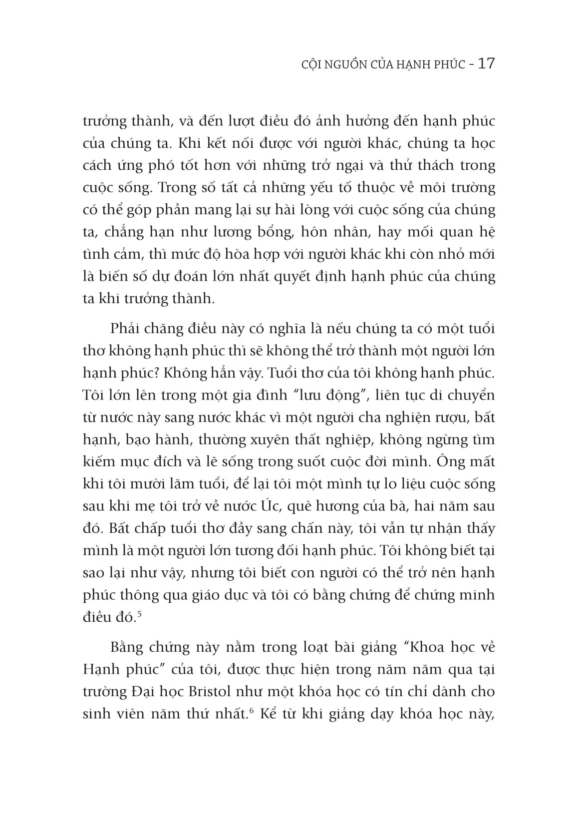 Cội Nguồn Của Hạnh Phúc - The Science Of Happiness - Seven Lessons For Living Well - GS Bruce Hood