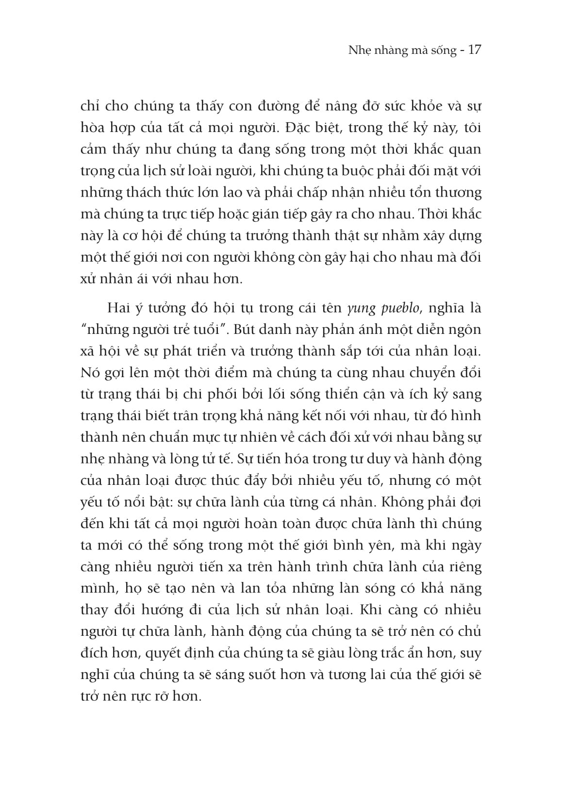 Nhẹ Nhàng Mà Sống - Lighter - Yung Pueblo