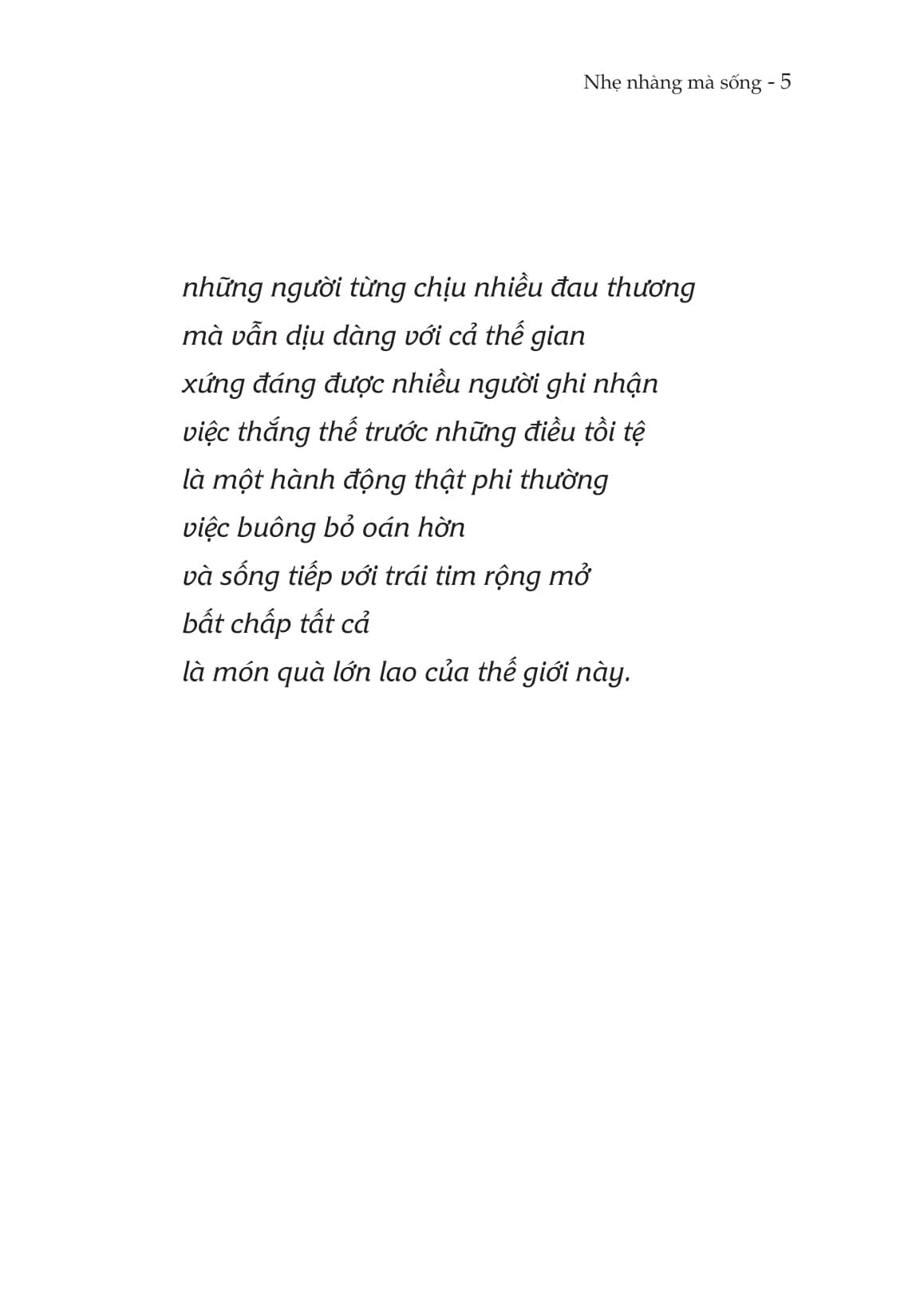 Nhẹ Nhàng Mà Sống - Lighter - Yung Pueblo