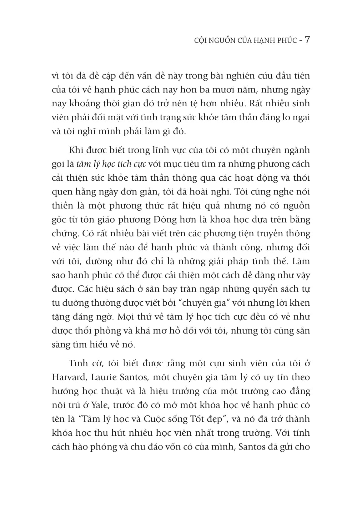 Cội Nguồn Của Hạnh Phúc - The Science Of Happiness - Seven Lessons For Living Well - GS Bruce Hood