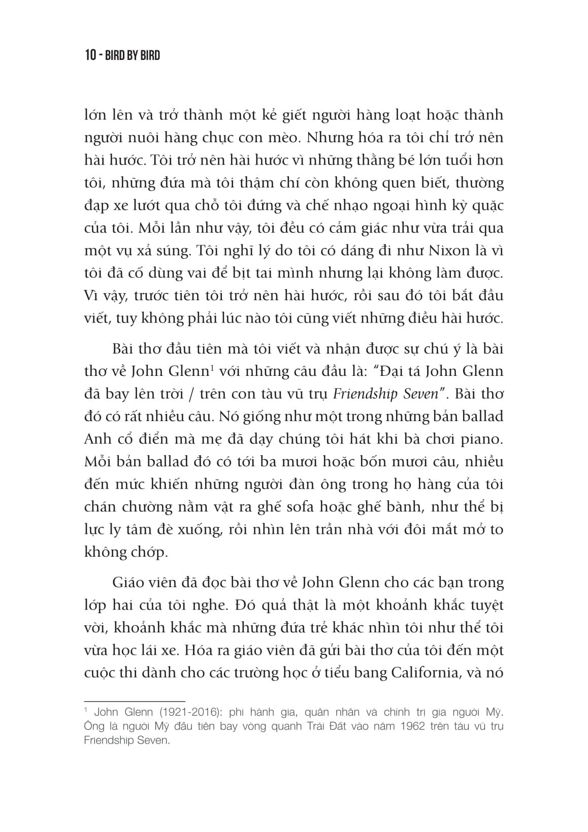 Viết Và Sống - Bird By Bird - Những Chia Sẻ Thiết Thực Về Cách Viết Và Cách Sống                                                                       - Anne Lamott
