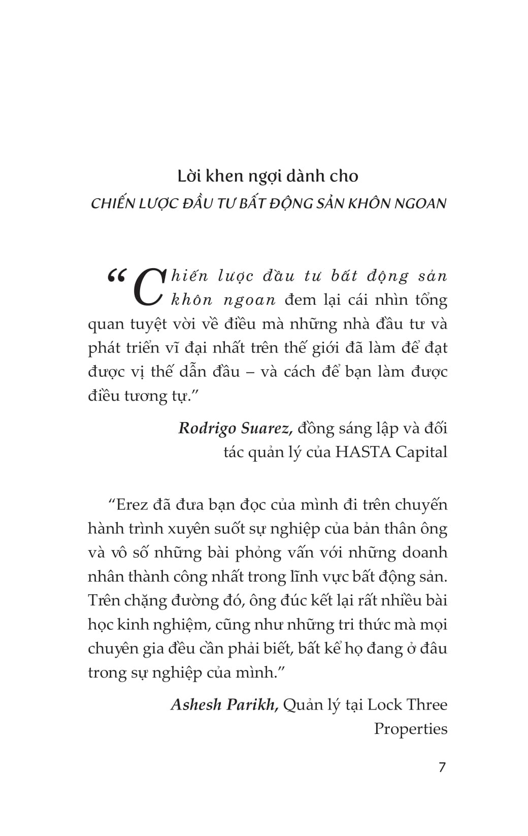 Chiến Lược Đầu Tư Bất Động Sản Khôn Ngoan - Erez Cohen