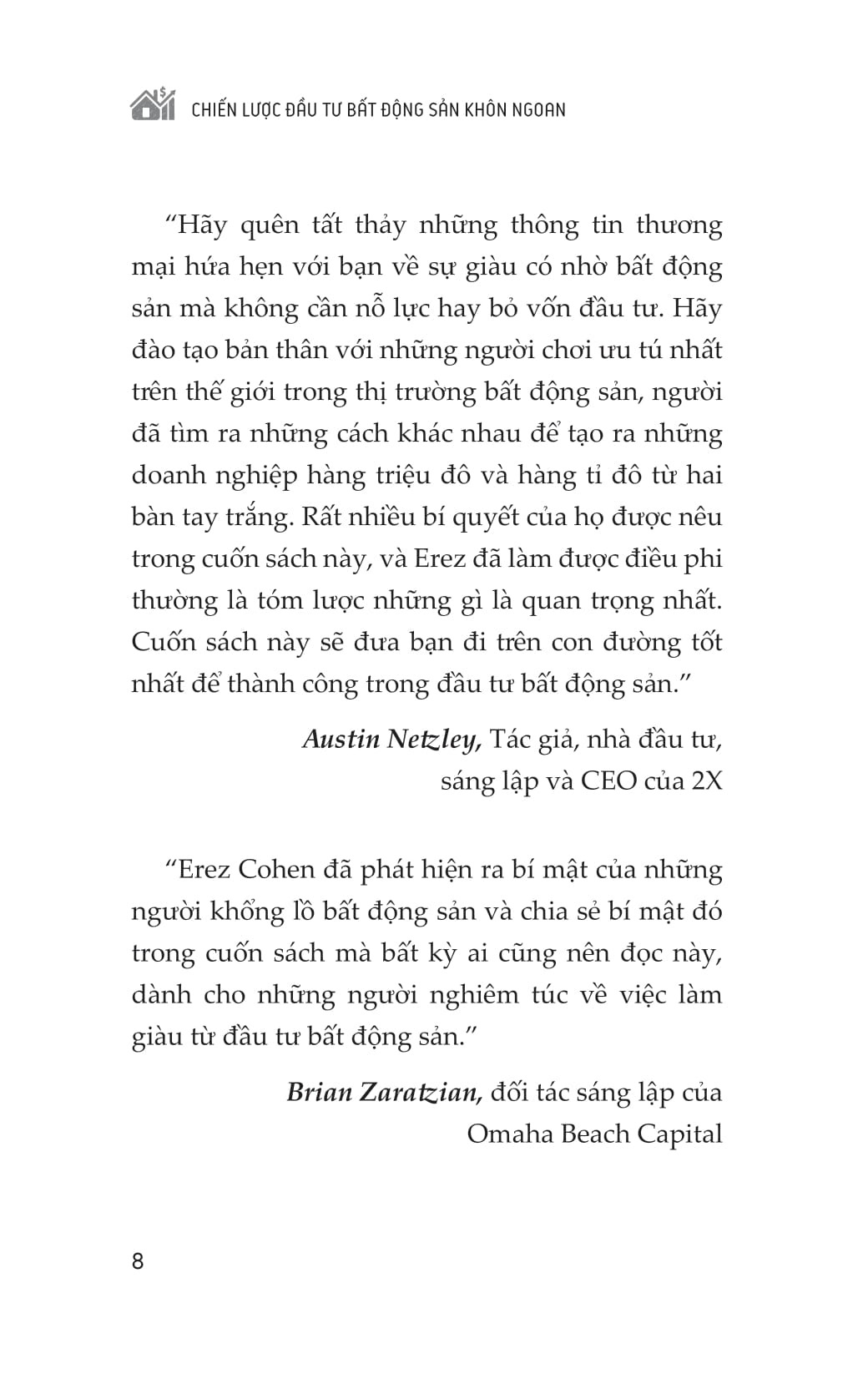 Chiến Lược Đầu Tư Bất Động Sản Khôn Ngoan - Erez Cohen