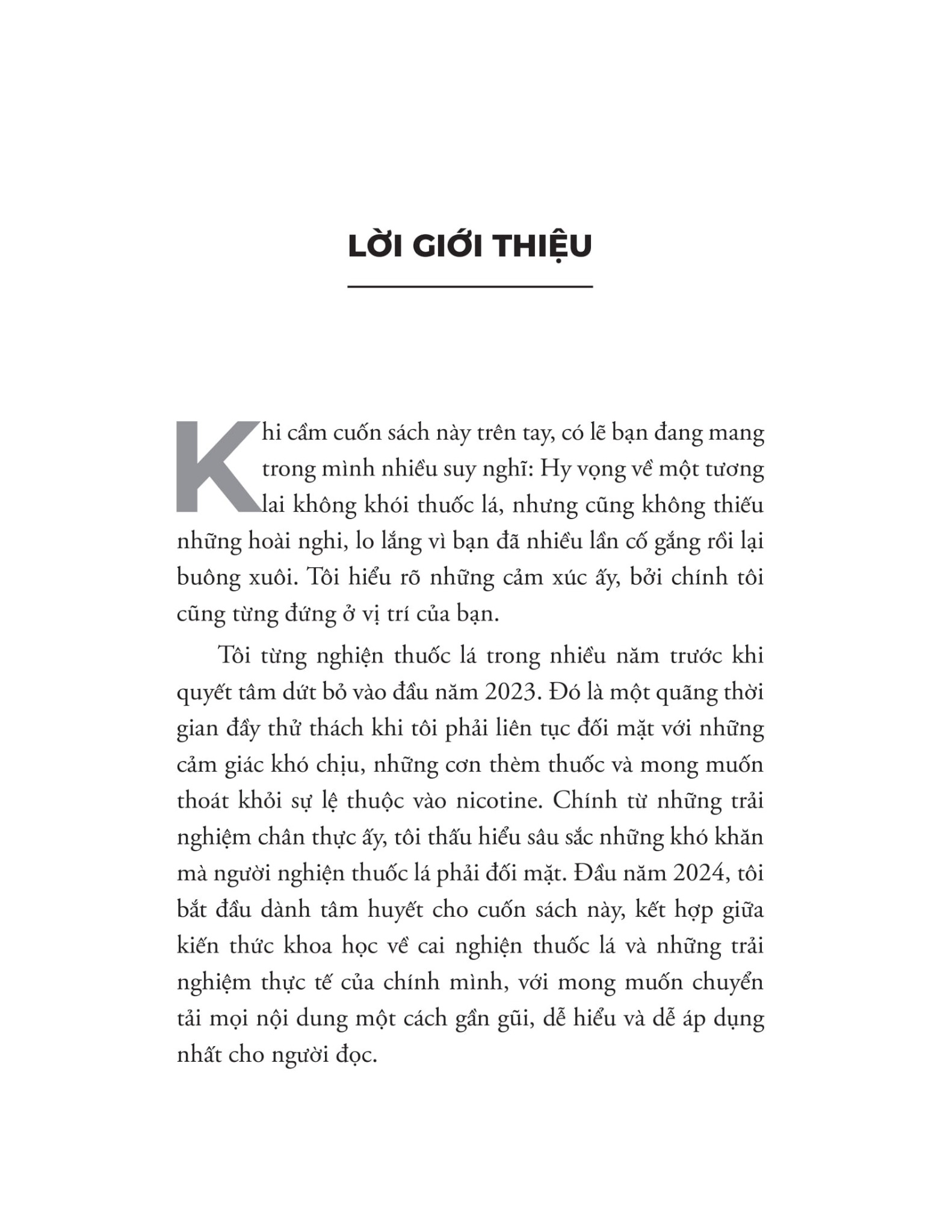 Cẩm Nang Thoát Khỏi Nicotine - Hướng Dẫn Cai Nghiện Thuốc Lá - 
ThS. BS. Bùi Ngọc Minh