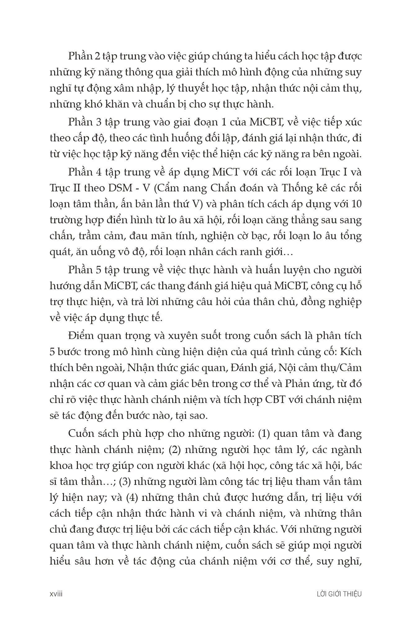 Trị Liệu - Nhận Thức Hành Vi Tích Hợp Chánh Niệm - Nguyên Tắc Và Thực Hành - Bruno A. Cayoun