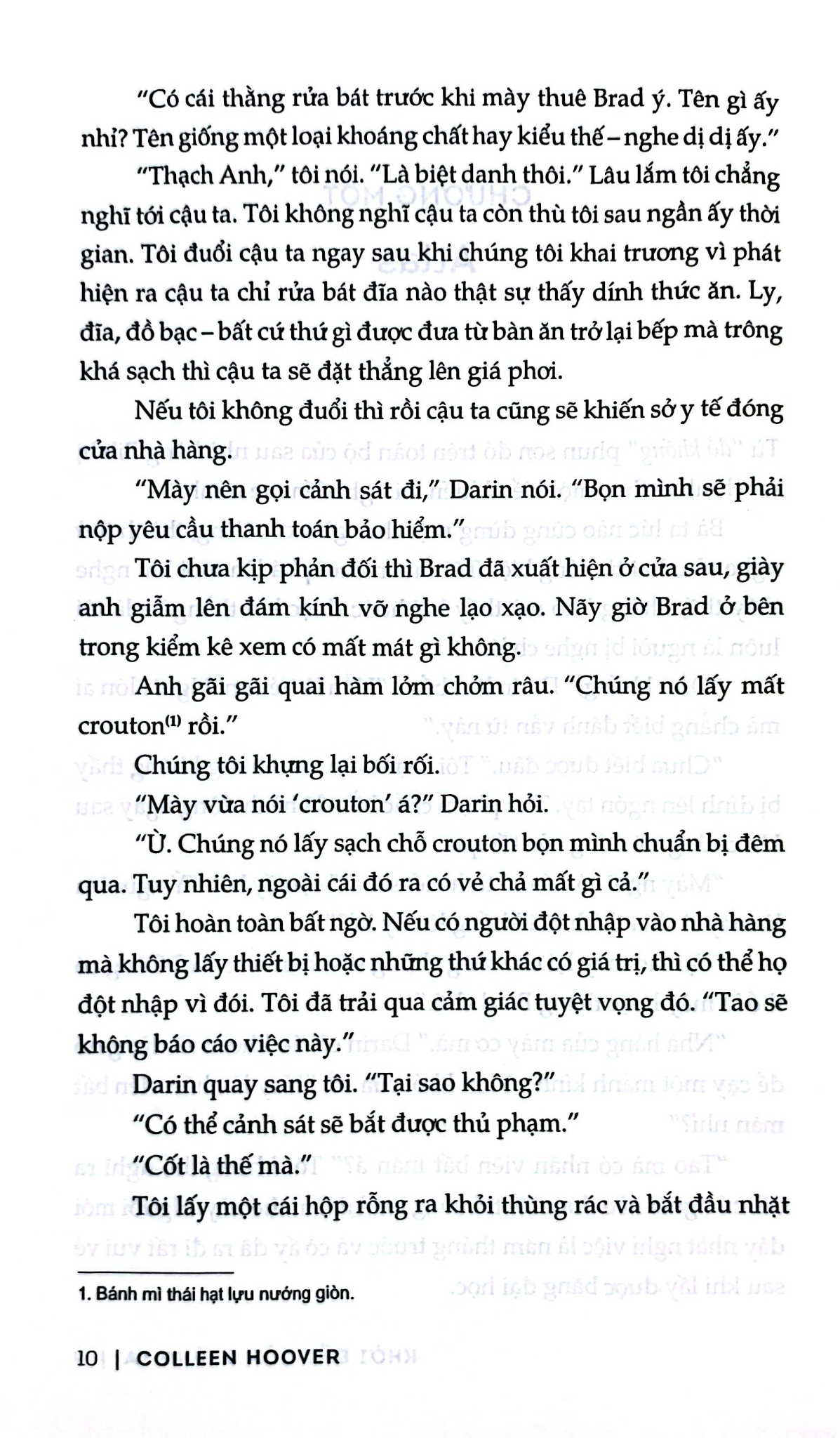 Khởi Đầu Của Chúng Ta - 
Colleen Hoover