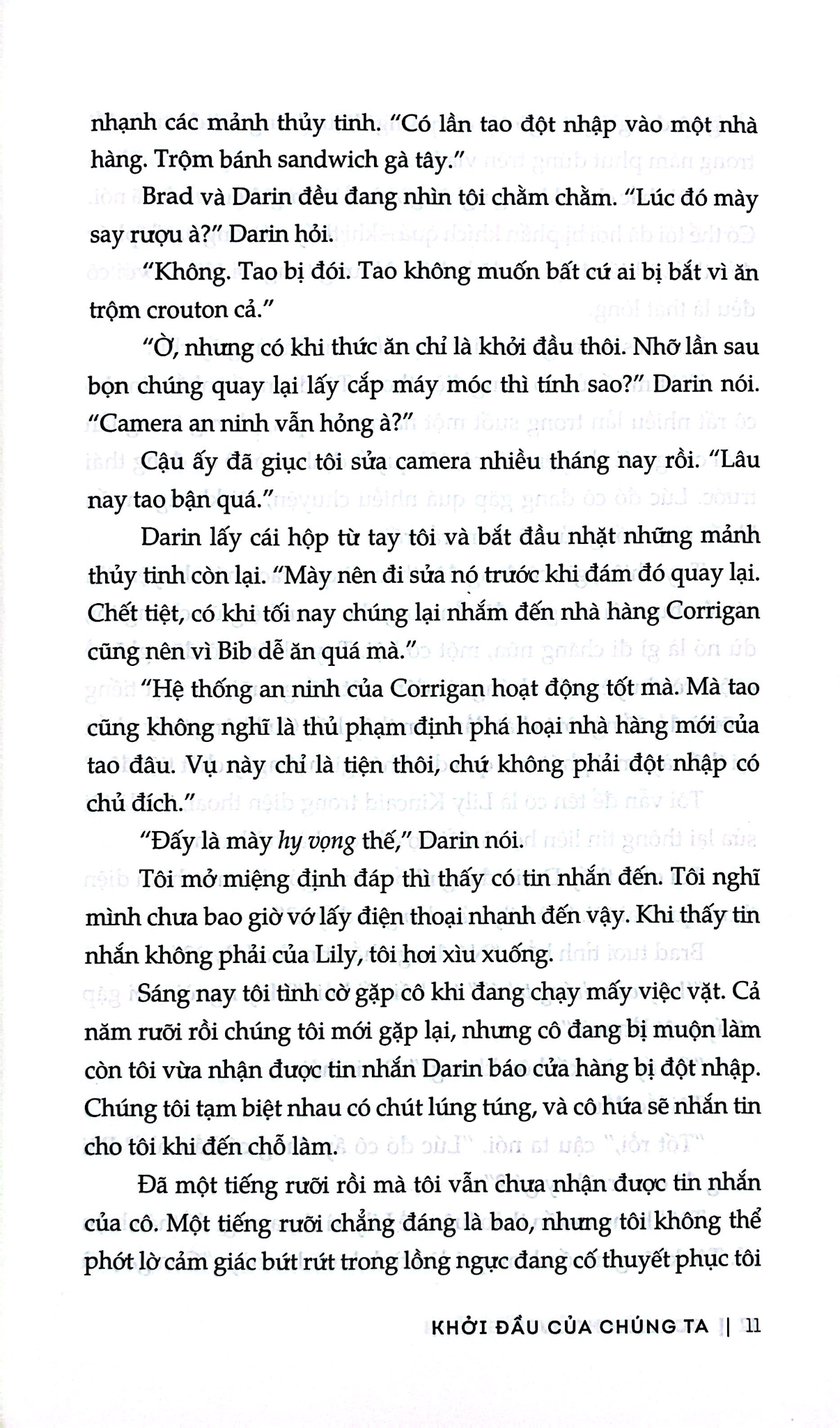 Khởi Đầu Của Chúng Ta - 
Colleen Hoover