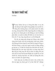 Tư Duy Thiết Kế Trong Kinh Doanh - Cẩm Nang Thực Hành Để Chuyển Đổi Doanh Nghiệp - 
Harvard Business Review