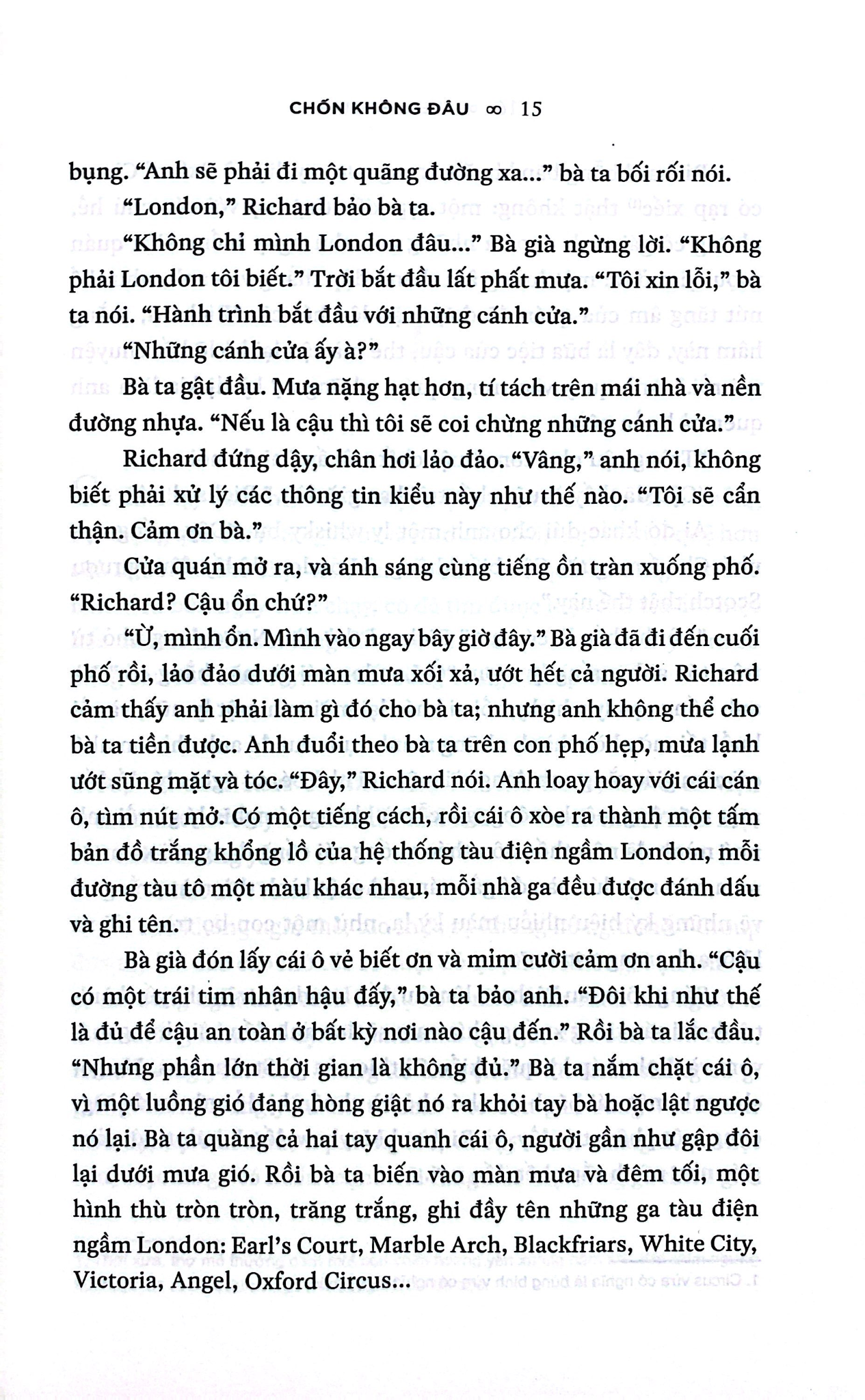 Chốn Không Đâu - 
Neil Gaiman