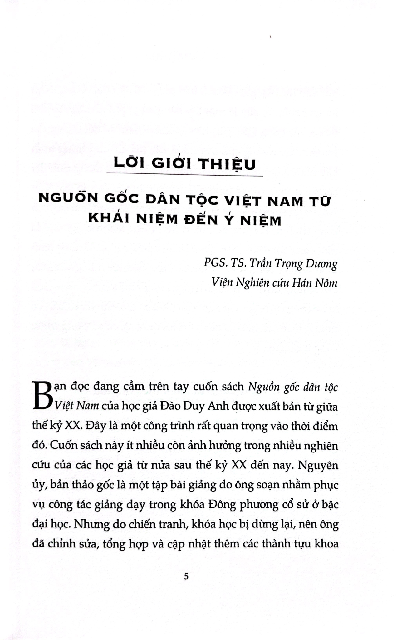 Nguồn Gốc Dân Tộc Việt Nam - Đào Duy Anh