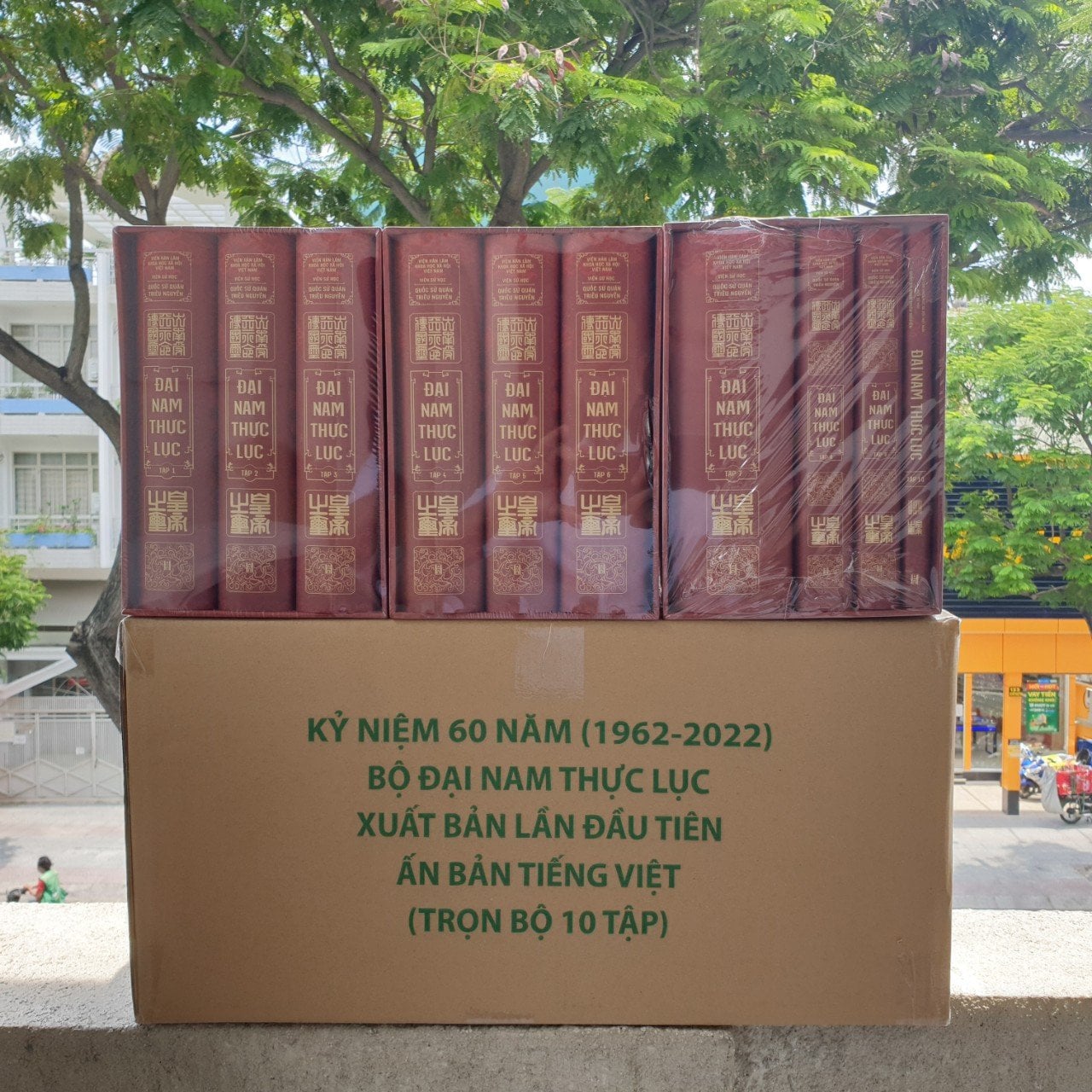Đại Nam Thực Lục (Trọn Bộ 10 Tập - Đóng Hộp Bìa Cứng) - Viện Sử học (Viện Hàn lâm KHXH VN)