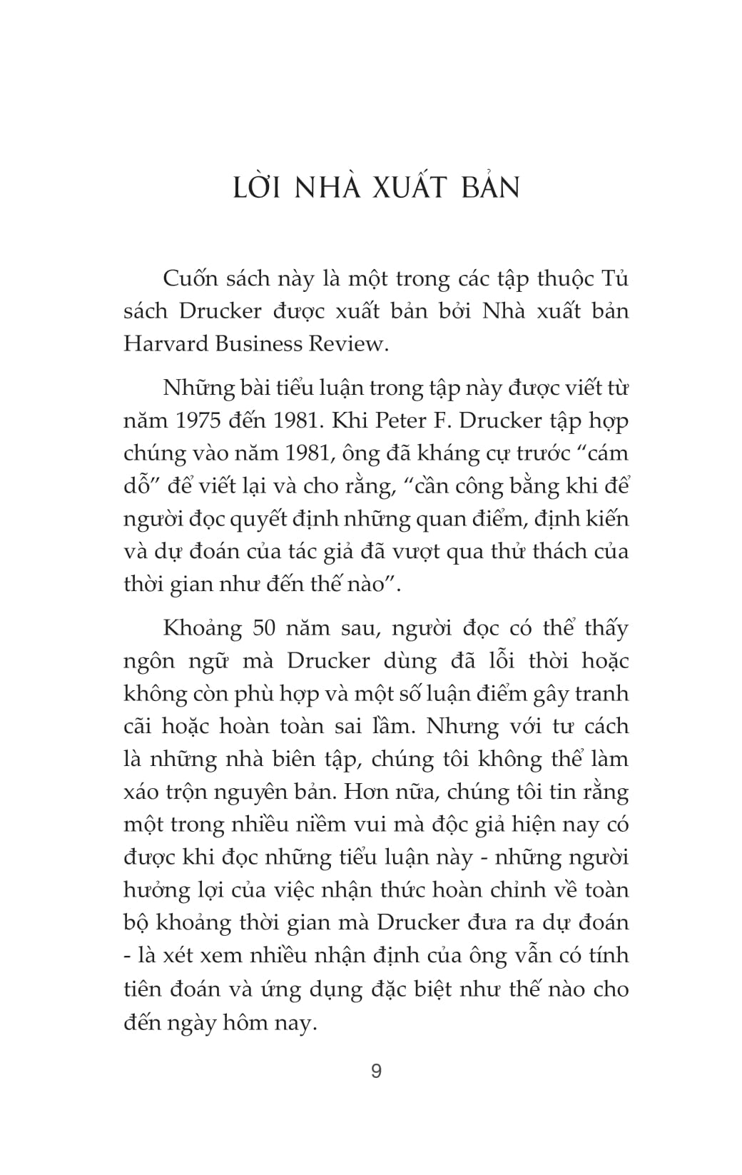 Bộ Sách 8 Cuốn Kinh Điển Của Peter Drucker - Tinh Hoa Quản Lý Hiện Đại