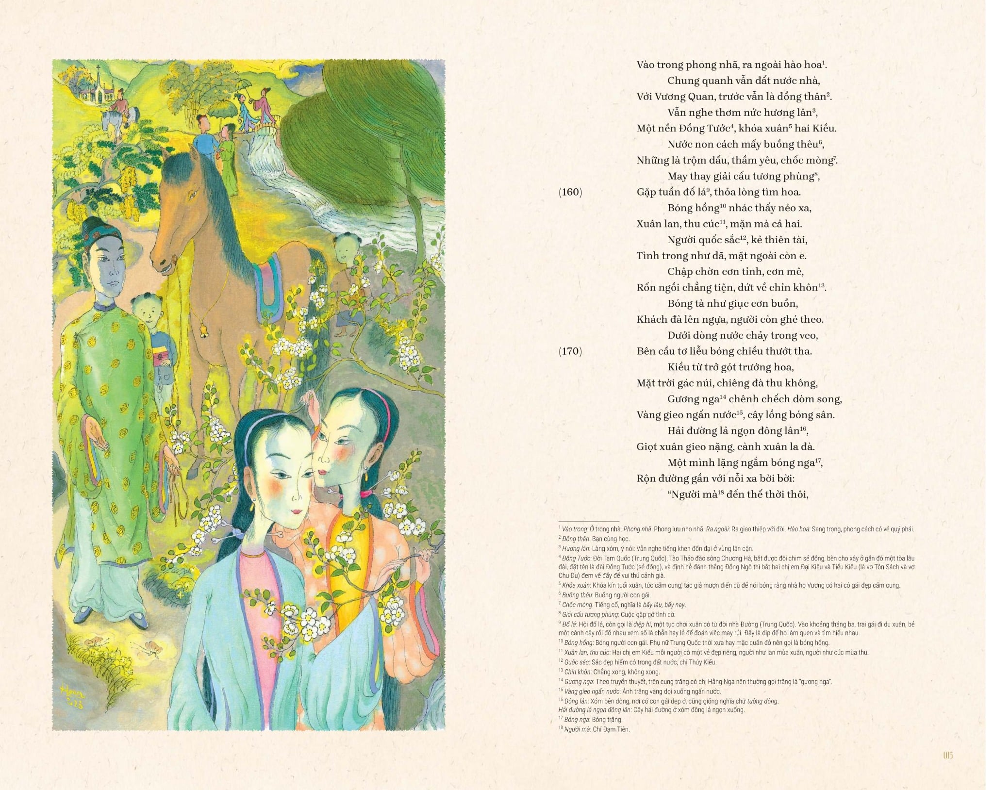 Truyện Kiều - Nguyễn Du - Quà Tặng kèm gồm 3 Postcards