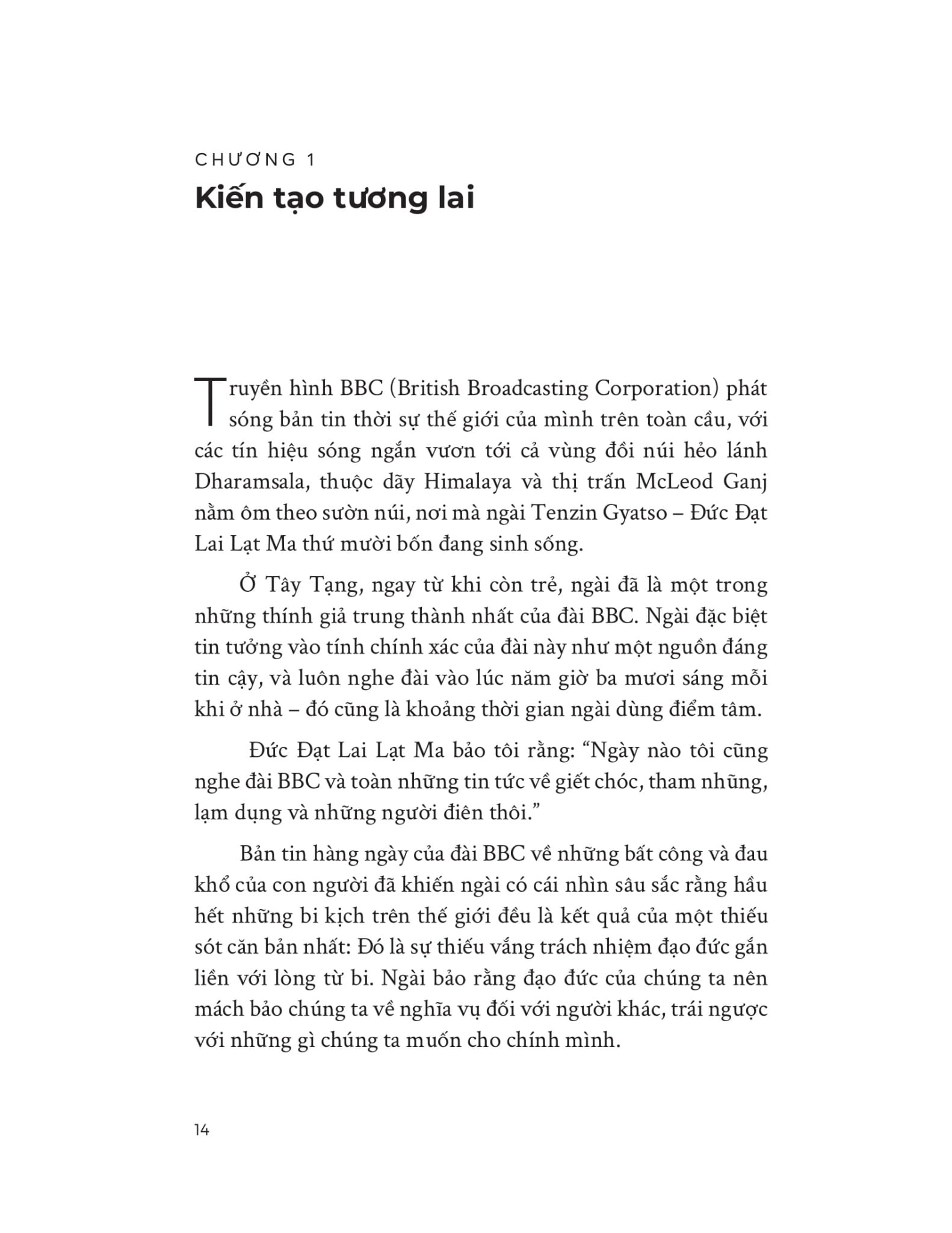 Tầm Nhìn Của Đức Đạt Lai Lạt Ma Về Thế Giới - Daniel Goleman